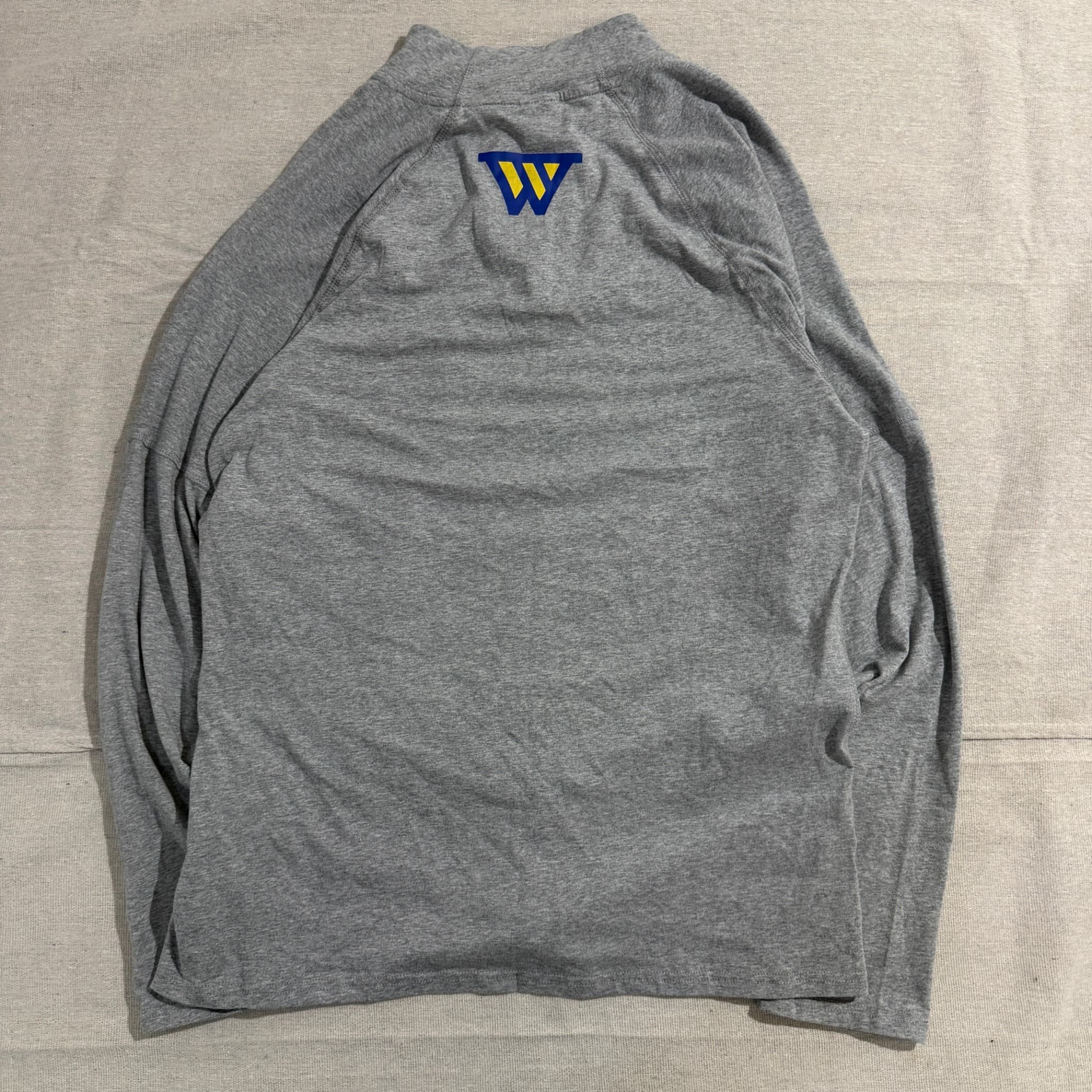 Ultra Game Golden State Warriors NBA Quarter-Zip Pullover Grey Size L — photo 6 of 7