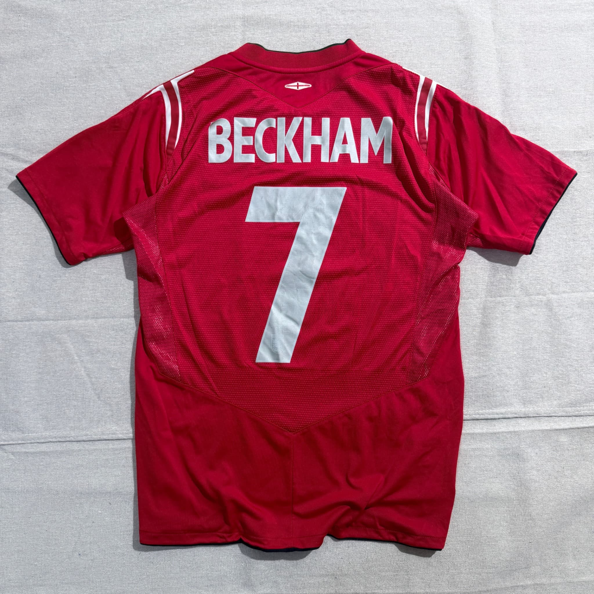 Umbro England 2005-2007 Beckham #7 Away Jersey — photo 2 of 7