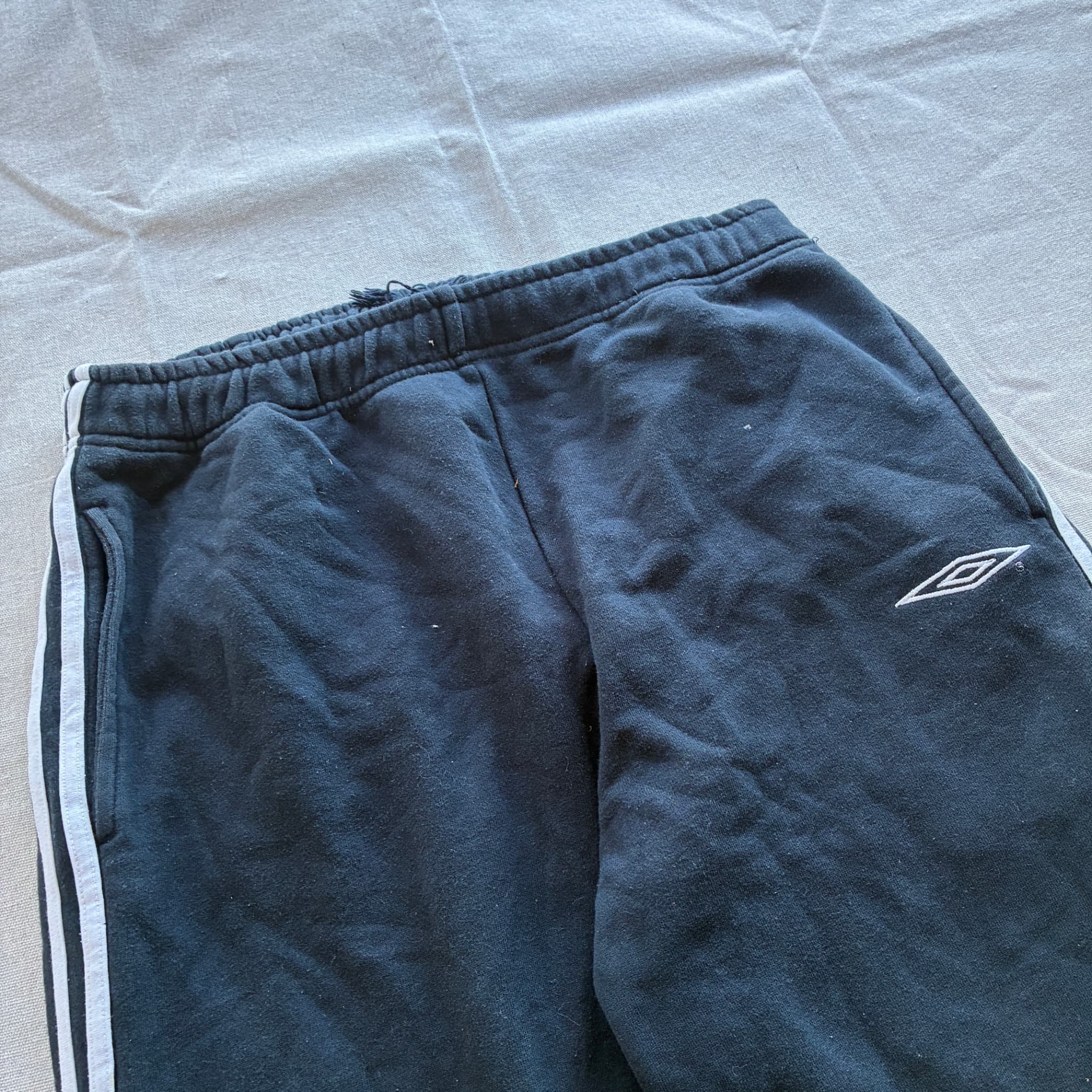 Umbro Vintage Track Pants Black Side Stripe — photo 3 of 11