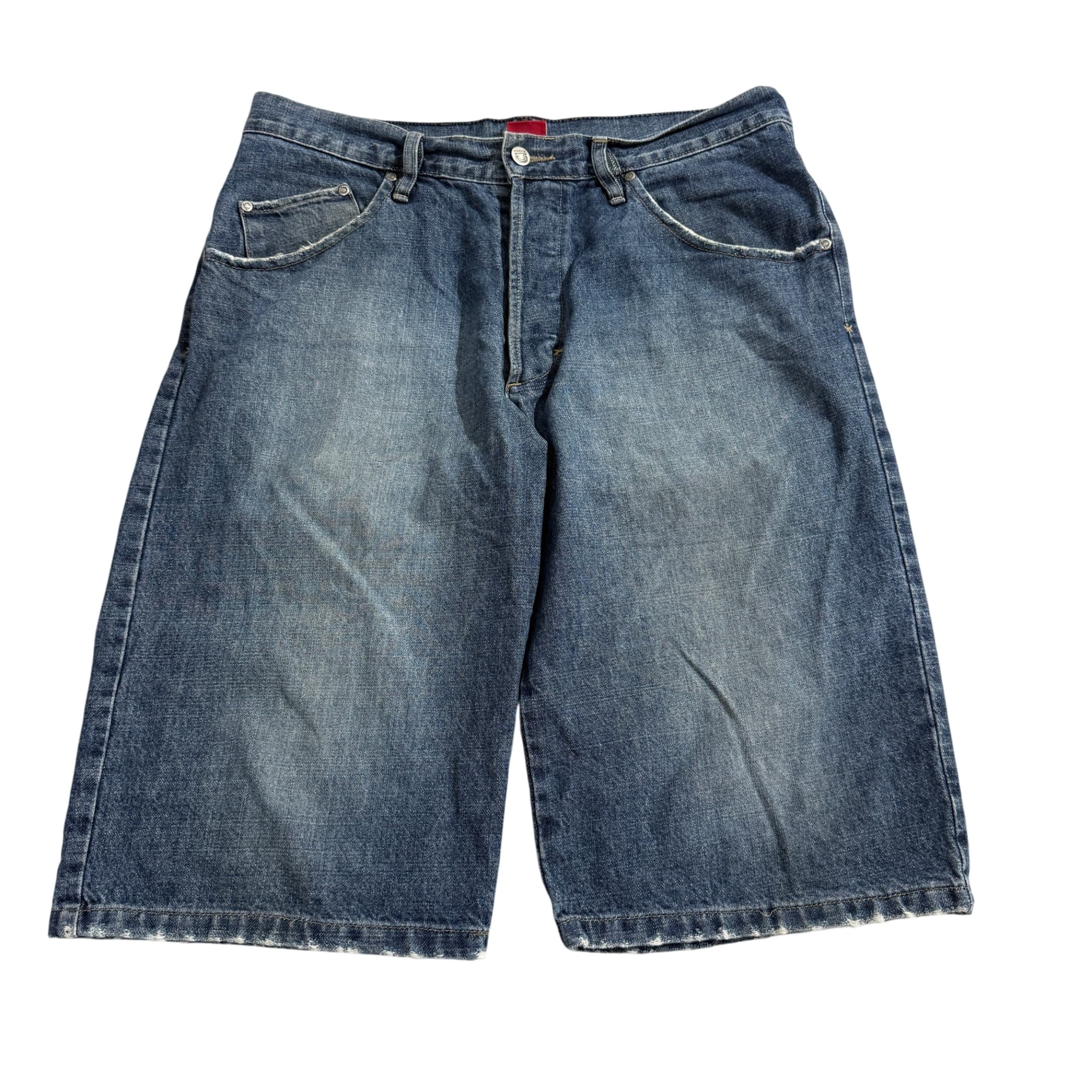 Utech Men's Acid Wash Denim Shorts Size 34 — photo 1 of 6