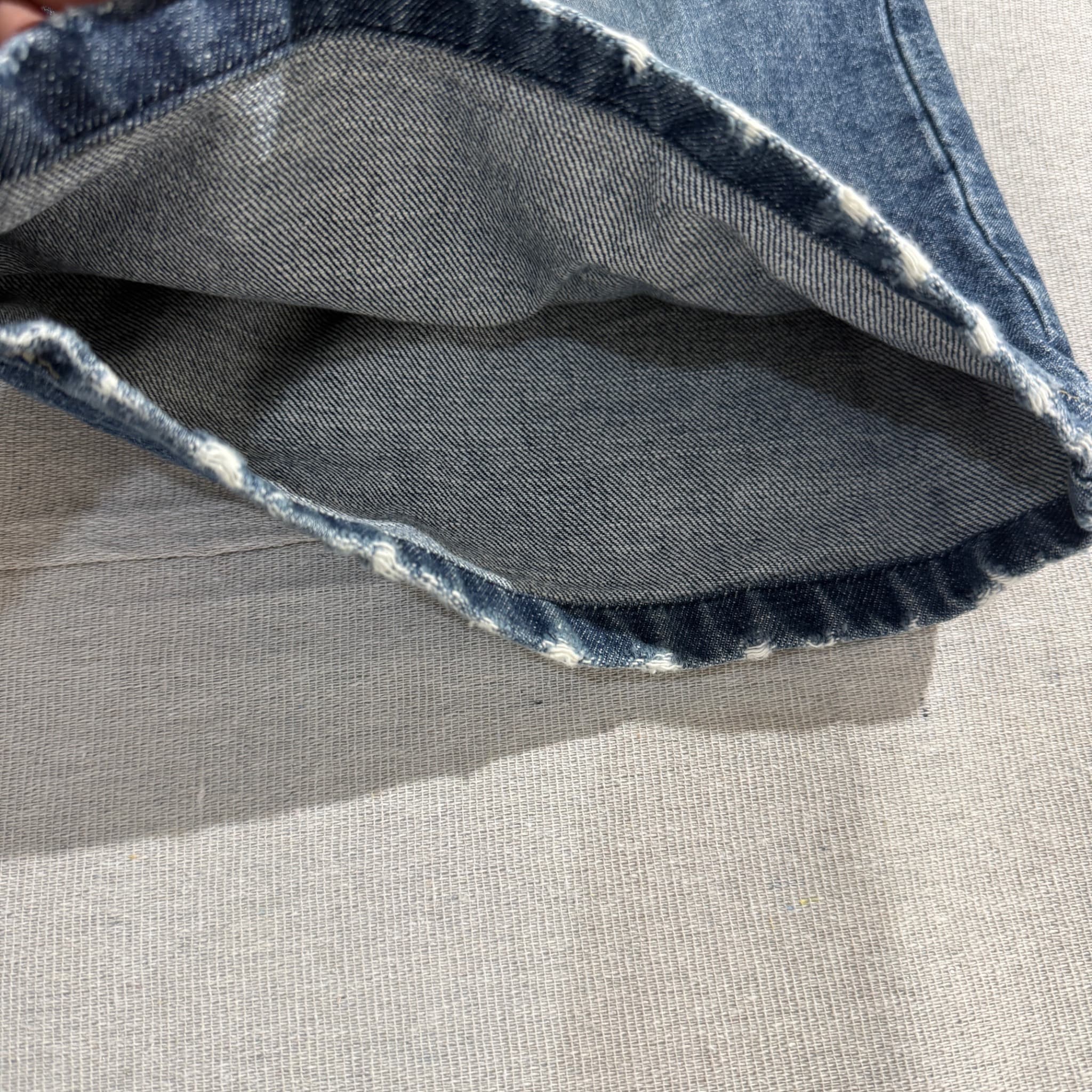 Utech Men's Acid Wash Denim Shorts Size 34 — photo 2 of 6