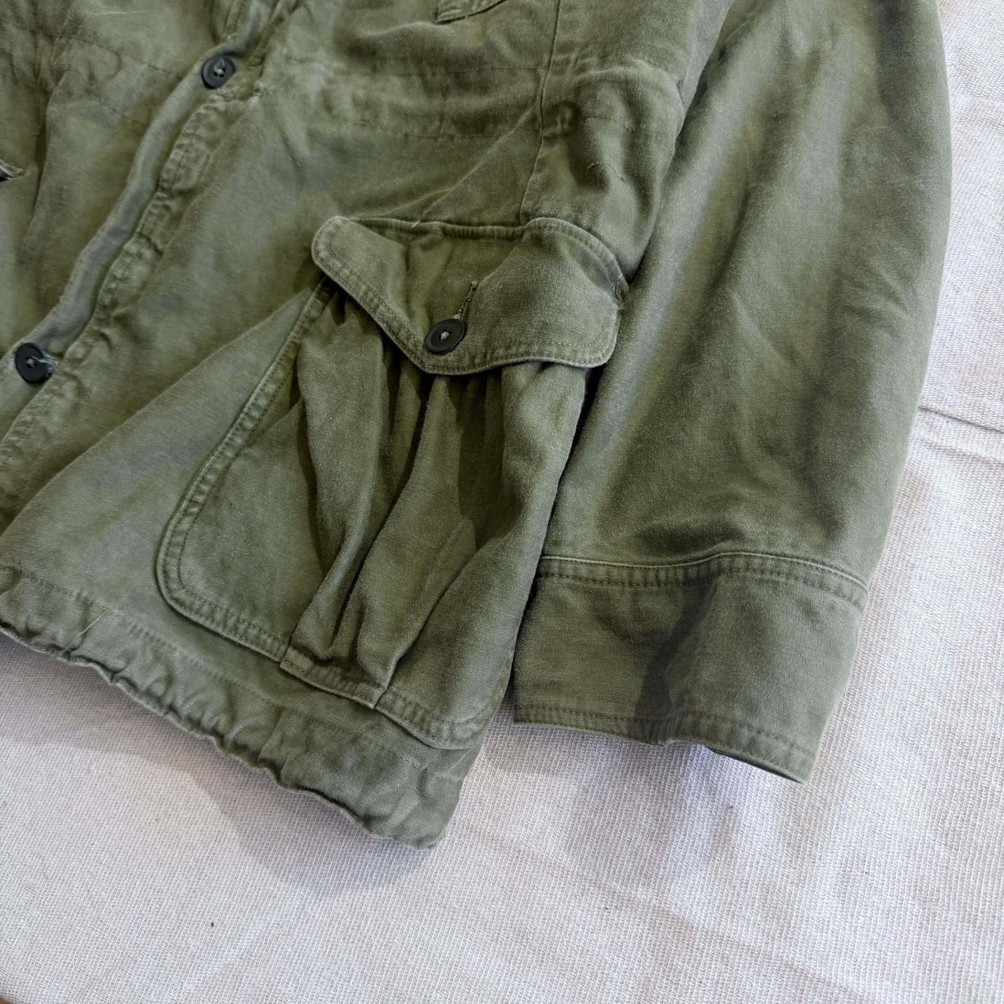 Vintage 1960 Pattern Australian Military Smock Combat Jacket — photo 2 of 12