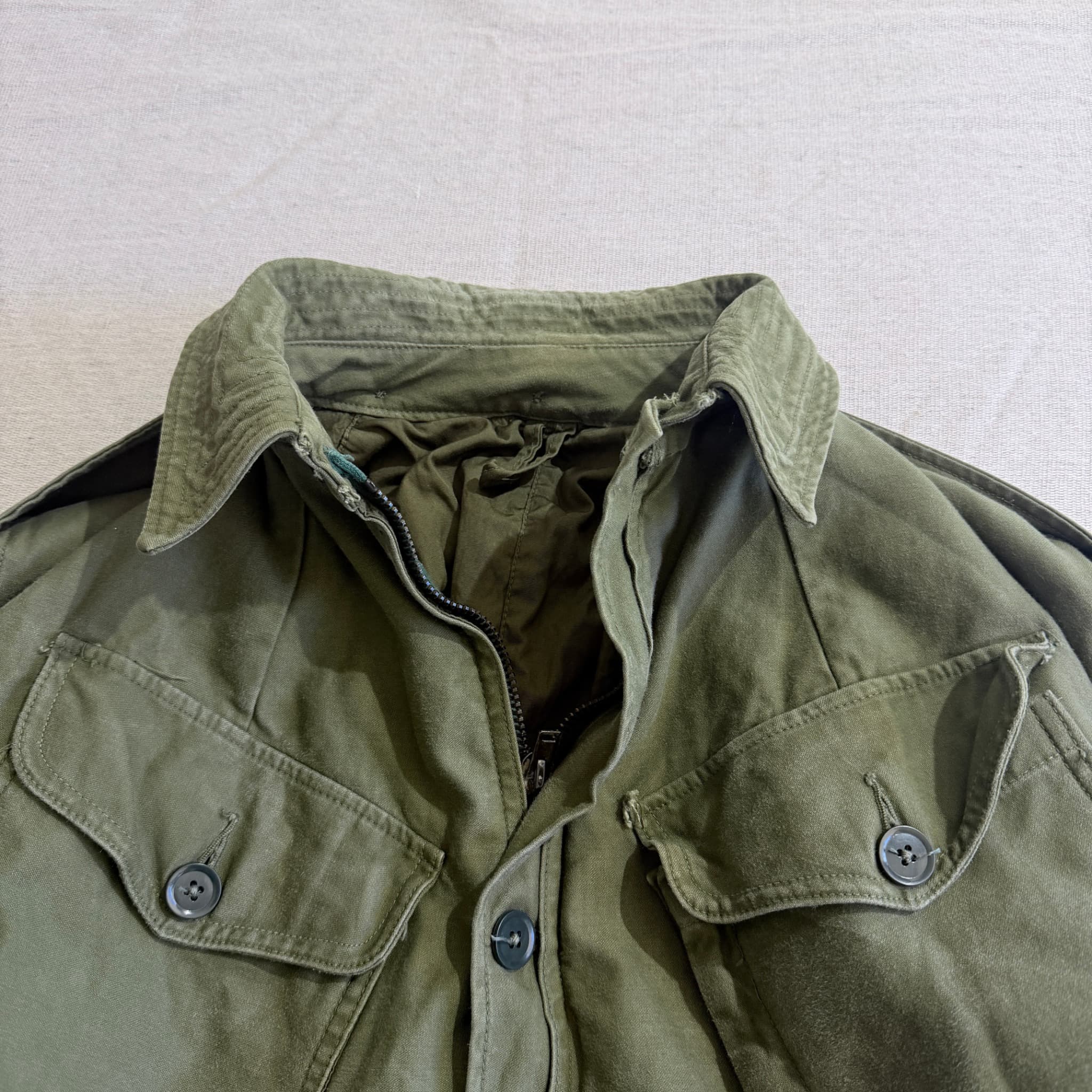Vintage 1960 Pattern Australian Military Smock Combat Jacket — photo 3 of 12