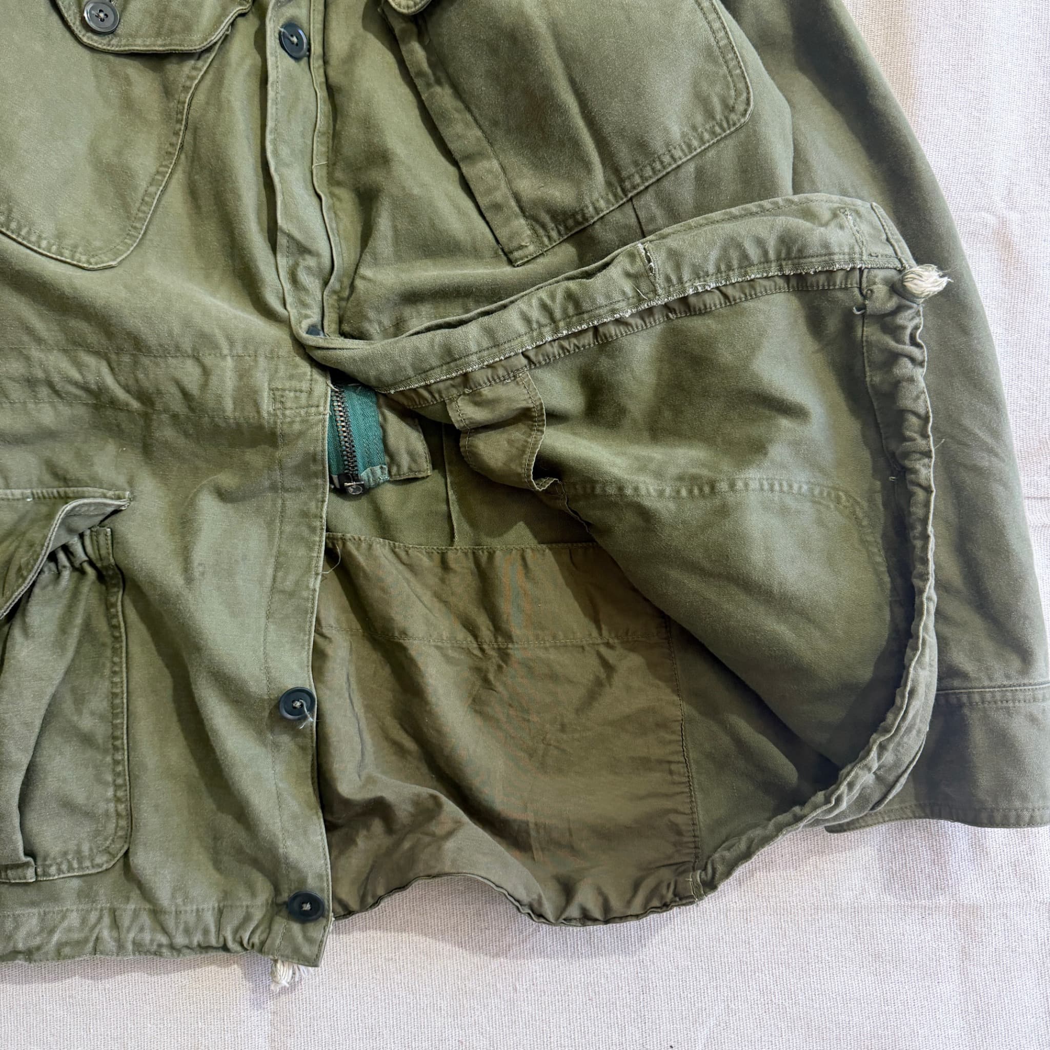 Vintage 1960 Pattern Australian Military Smock Combat Jacket — photo 4 of 12