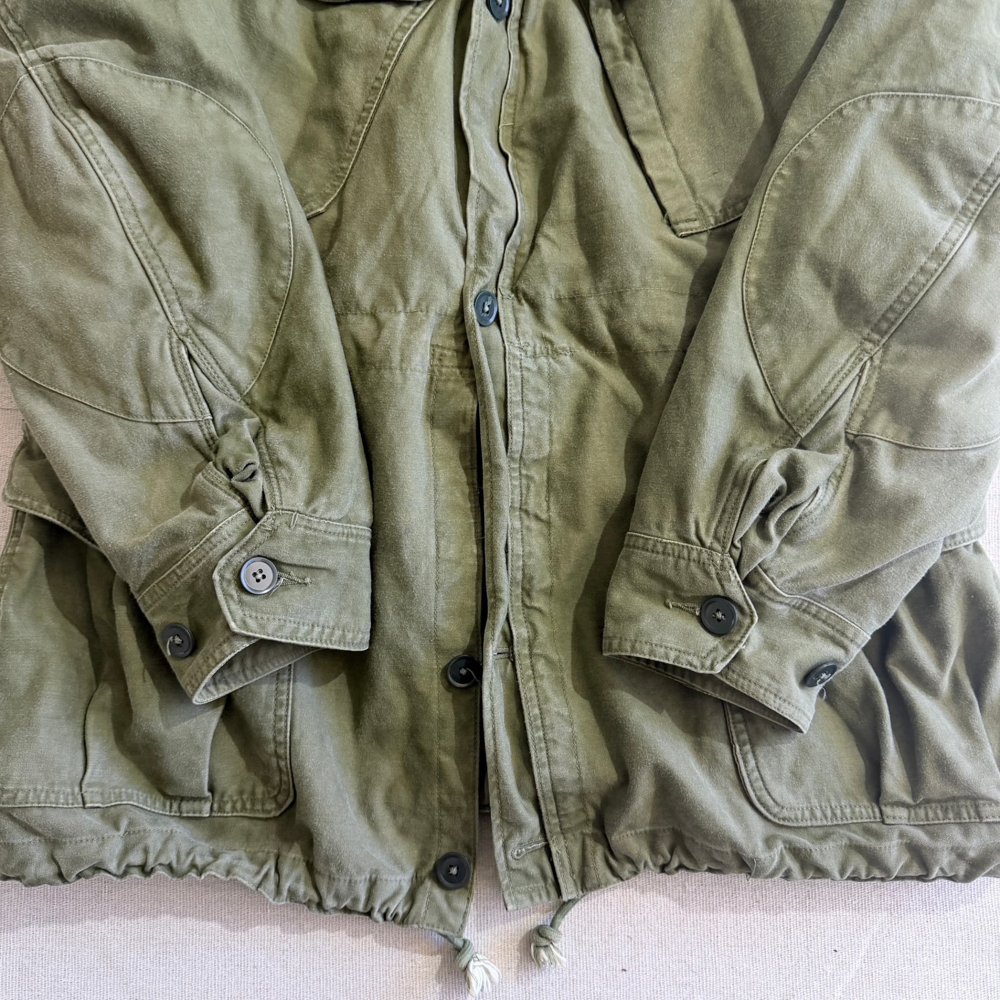 Vintage 1960 Pattern Australian Military Smock Combat Jacket — photo 8 of 12