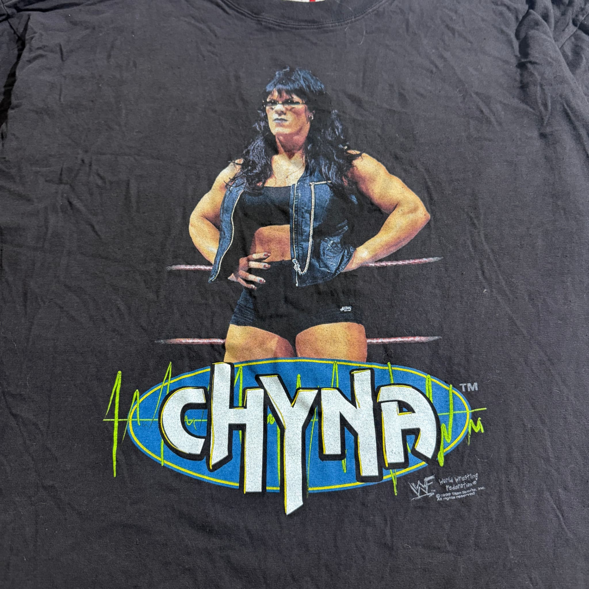 Vintage 1999 WWF Chyna Graphic T-Shirt XXL — photo 2 of 6
