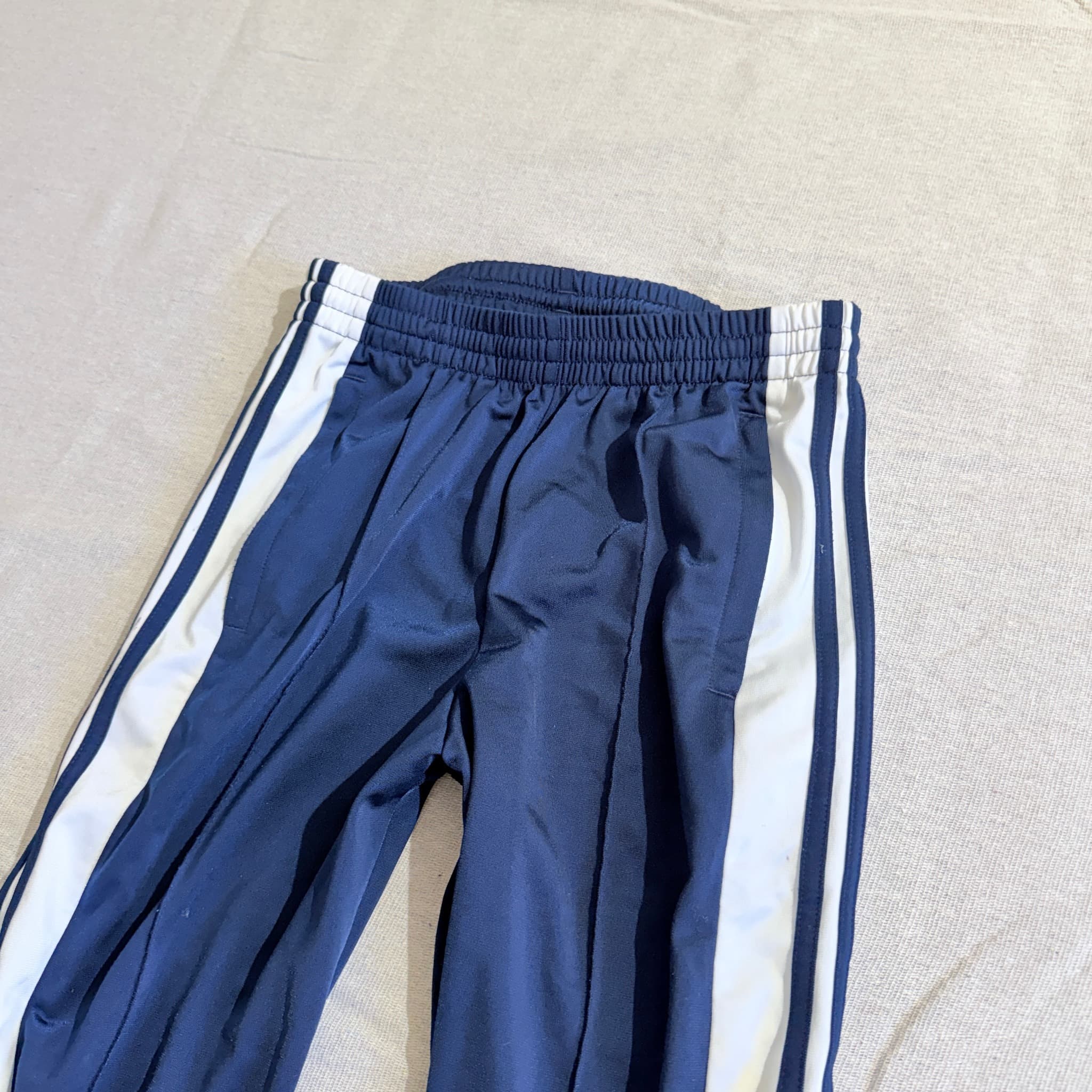 Vintage 2000s Adidas Adibreak Snap Track Pants Navy — photo 4 of 9