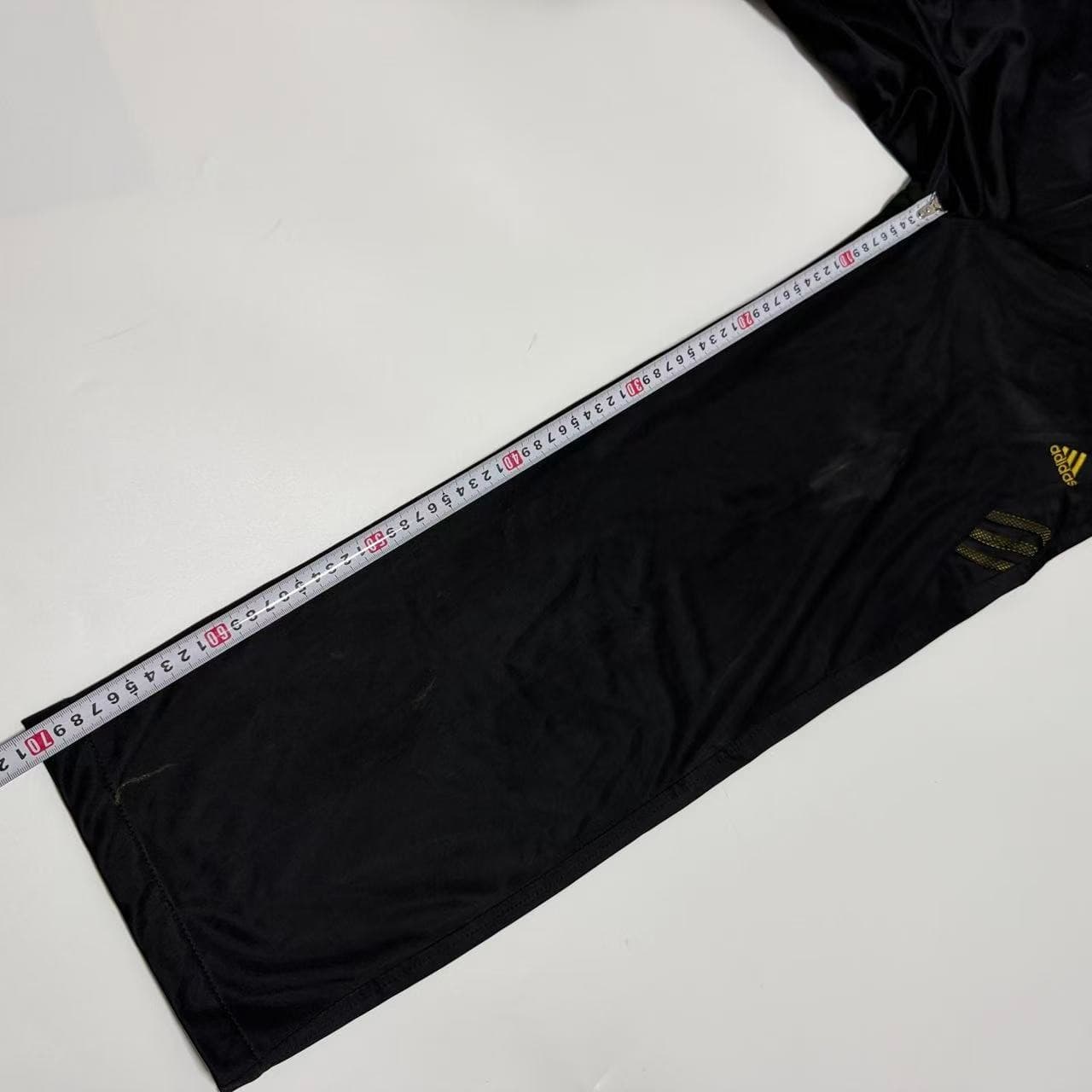 Vintage 2000s Adidas Black & Gold Track Pants — photo 8 of 8