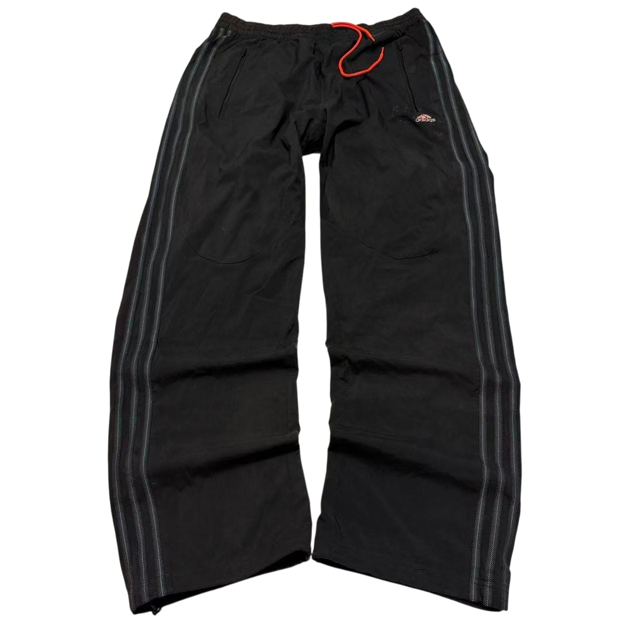 Vintage 2000s Adidas Black Track Pants — photo 1 of 10