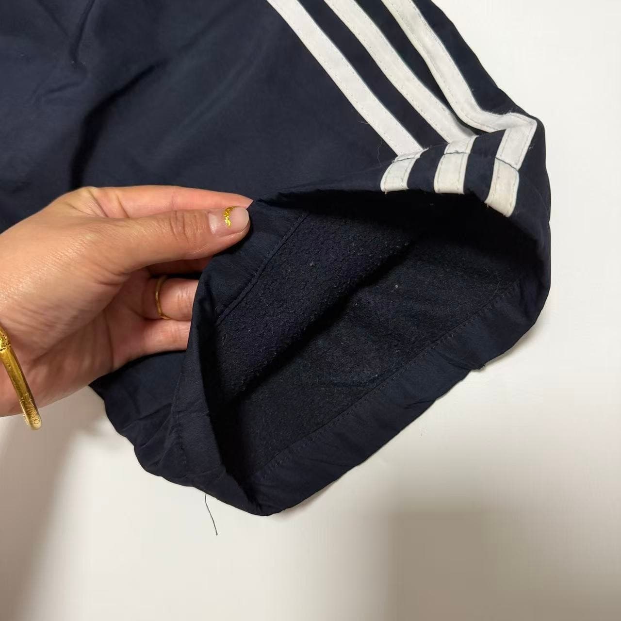 Vintage 2000s Adidas Navy Track Pants — photo 8 of 10
