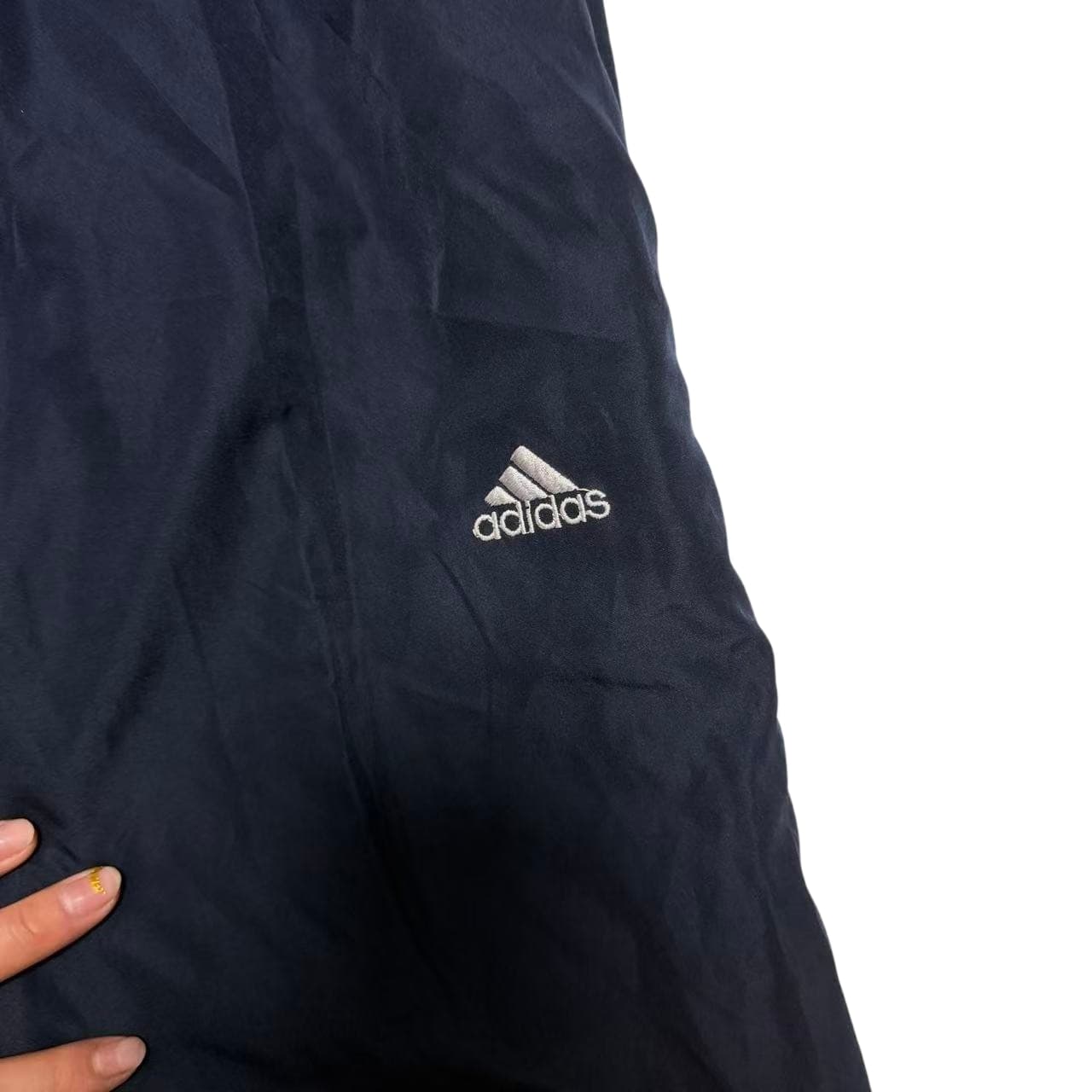 Vintage 2000s Adidas Navy Track Pants — photo 1 of 10