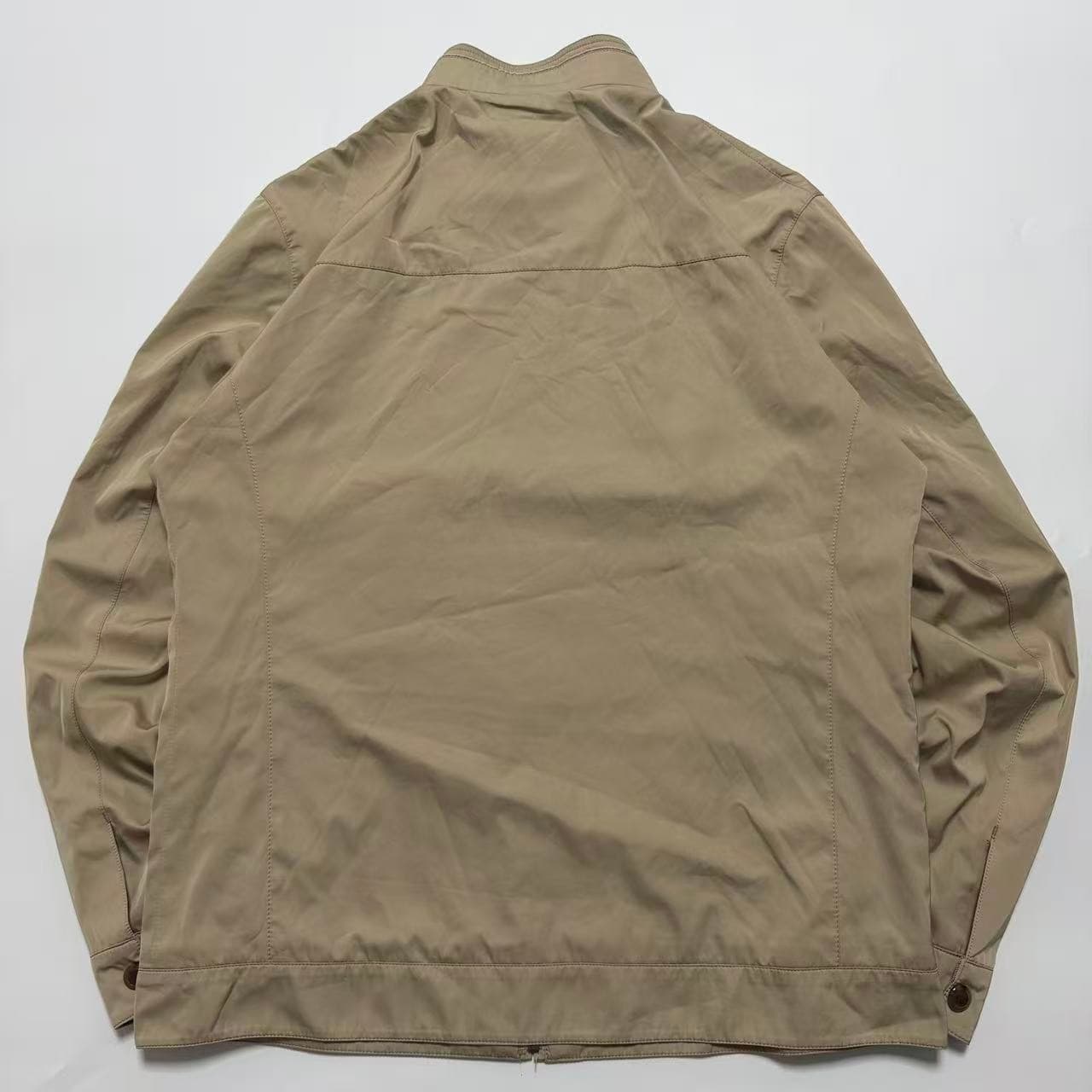 Vintage 2000s Banana Republic Tan Full-Zip Jacket — photo 2 of 5