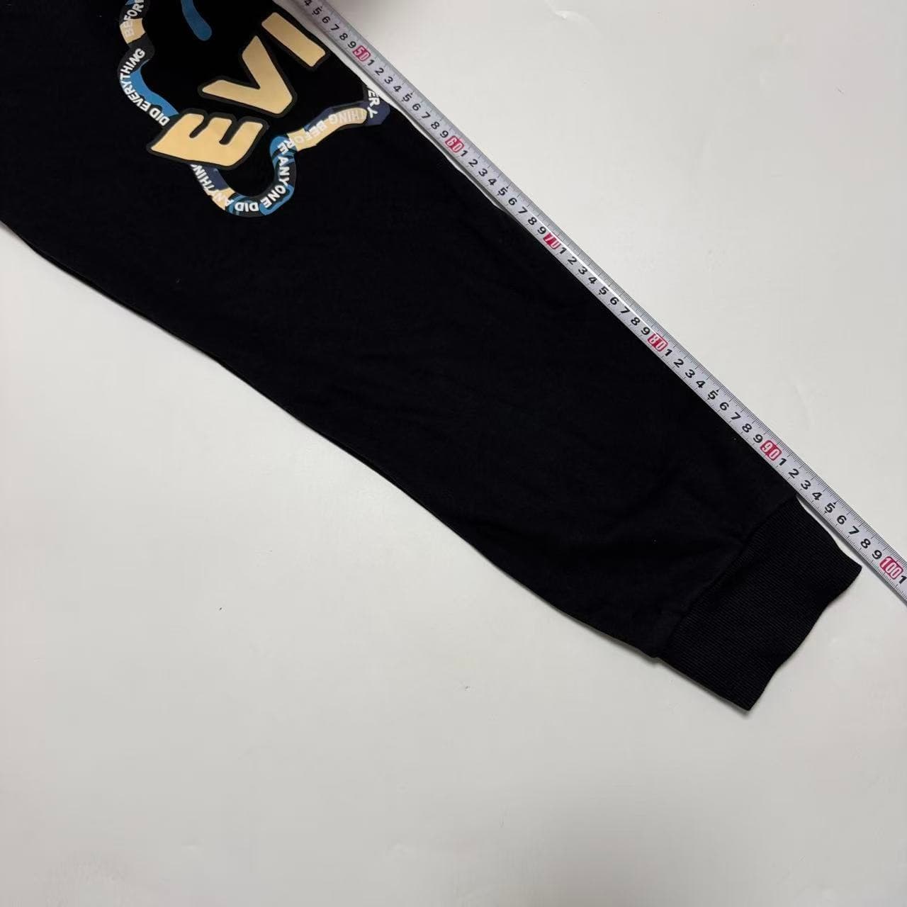 Vintage 2000s Evisu Black Sweatpants — photo 4 of 12