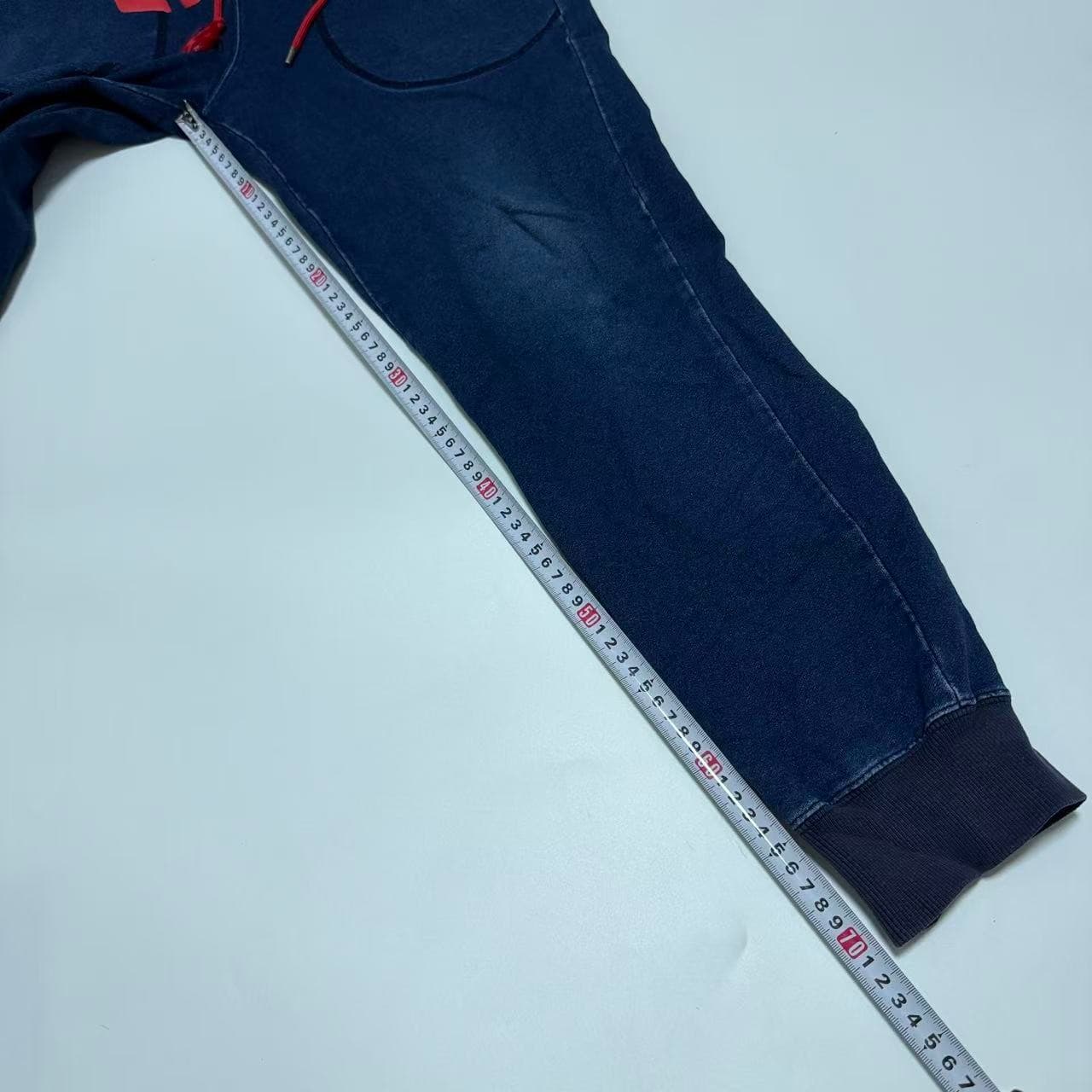 Vintage 2000s Evisu Denim Jogger Sweatpants — photo 9 of 12