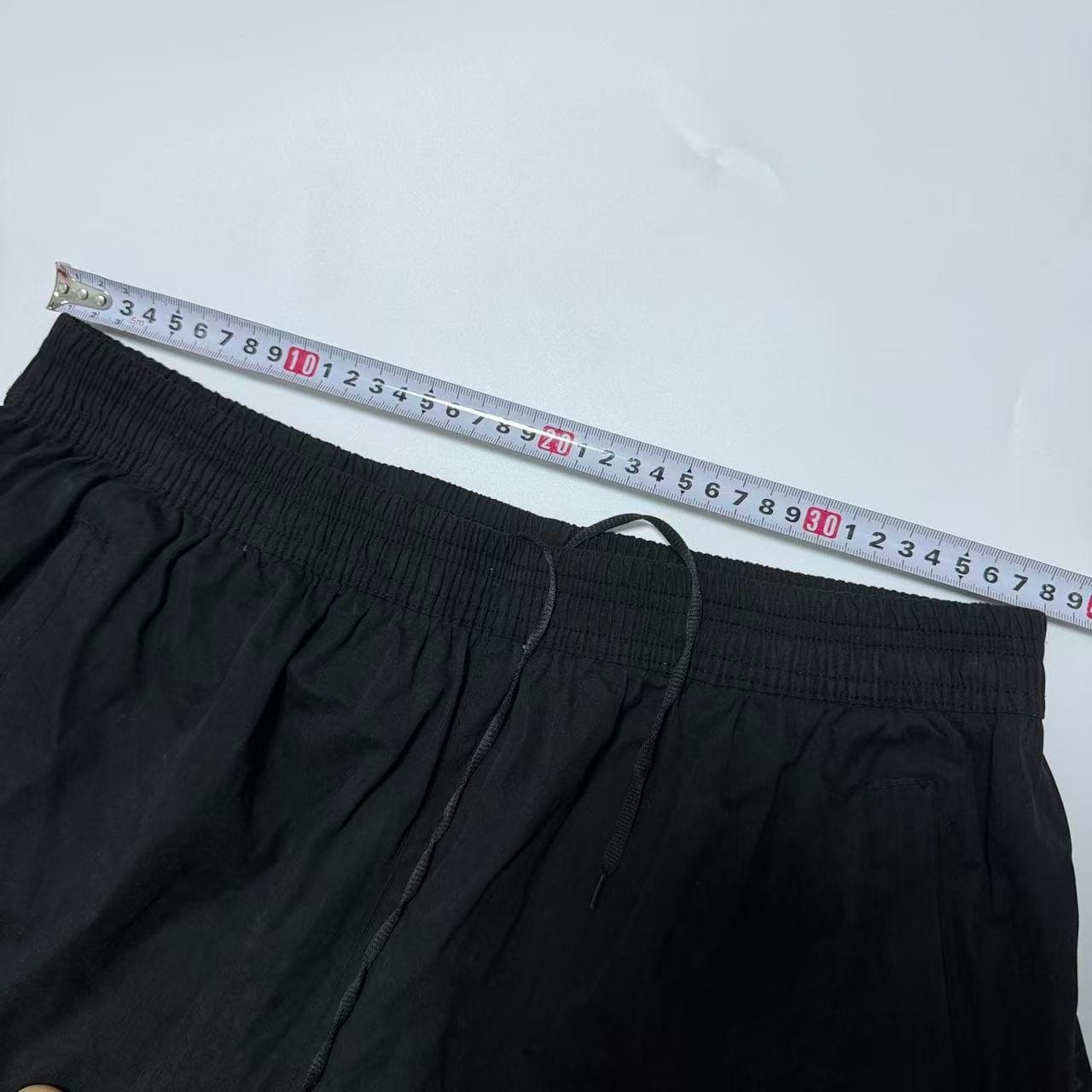Vintage 2000s Nike Black Nylon Track Pants — photo 6 of 10