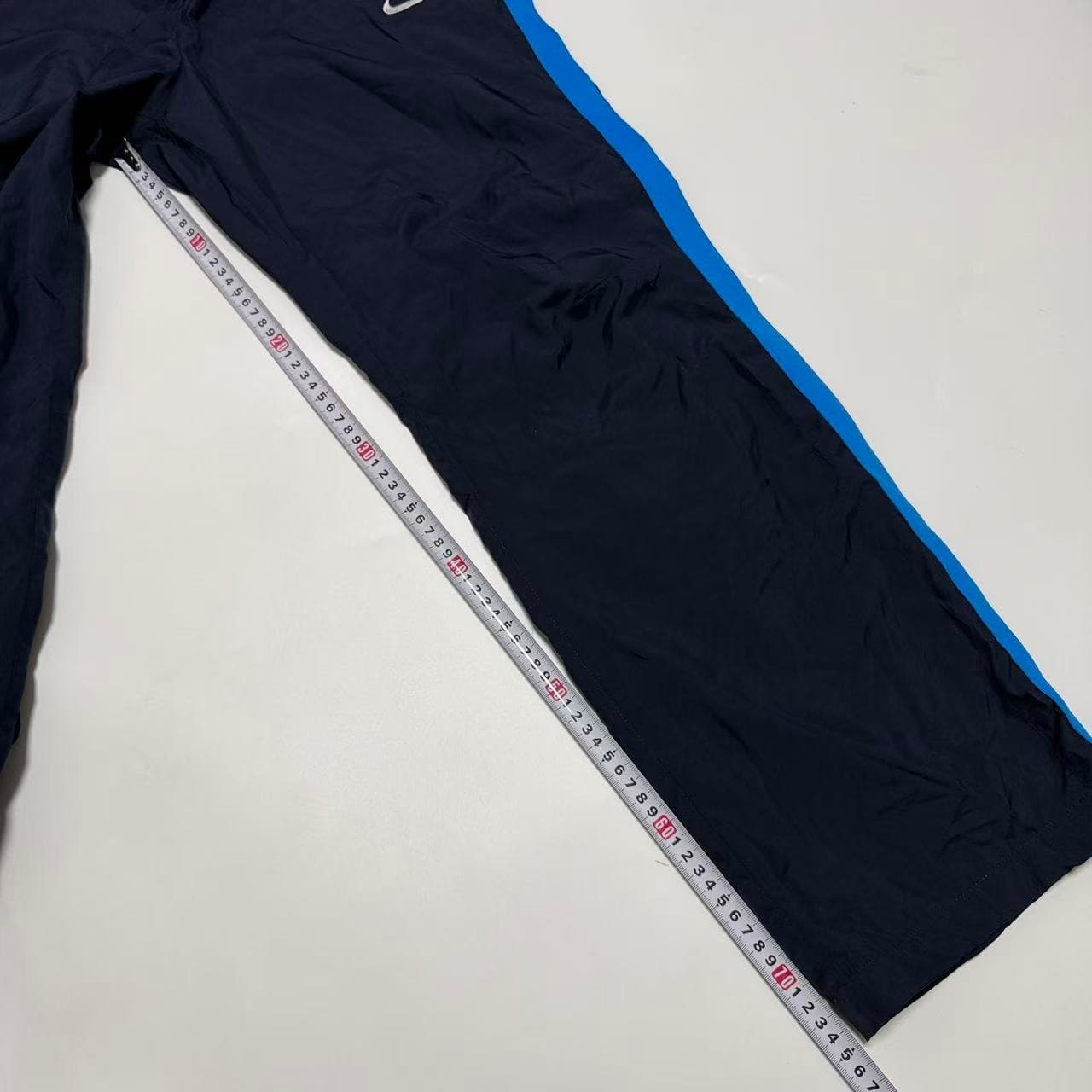 Vintage 2000s Nike Navy Blue Track Pants — photo 7 of 9