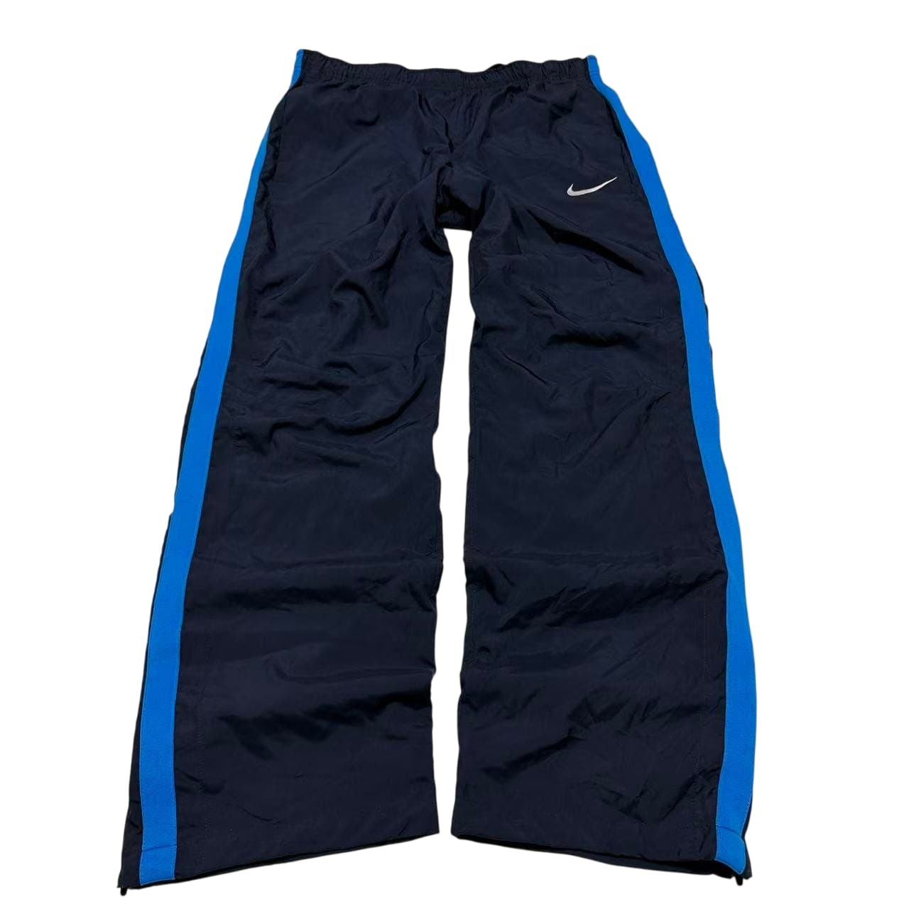 Vintage 2000s Nike Navy Blue Track Pants — photo 1 of 9