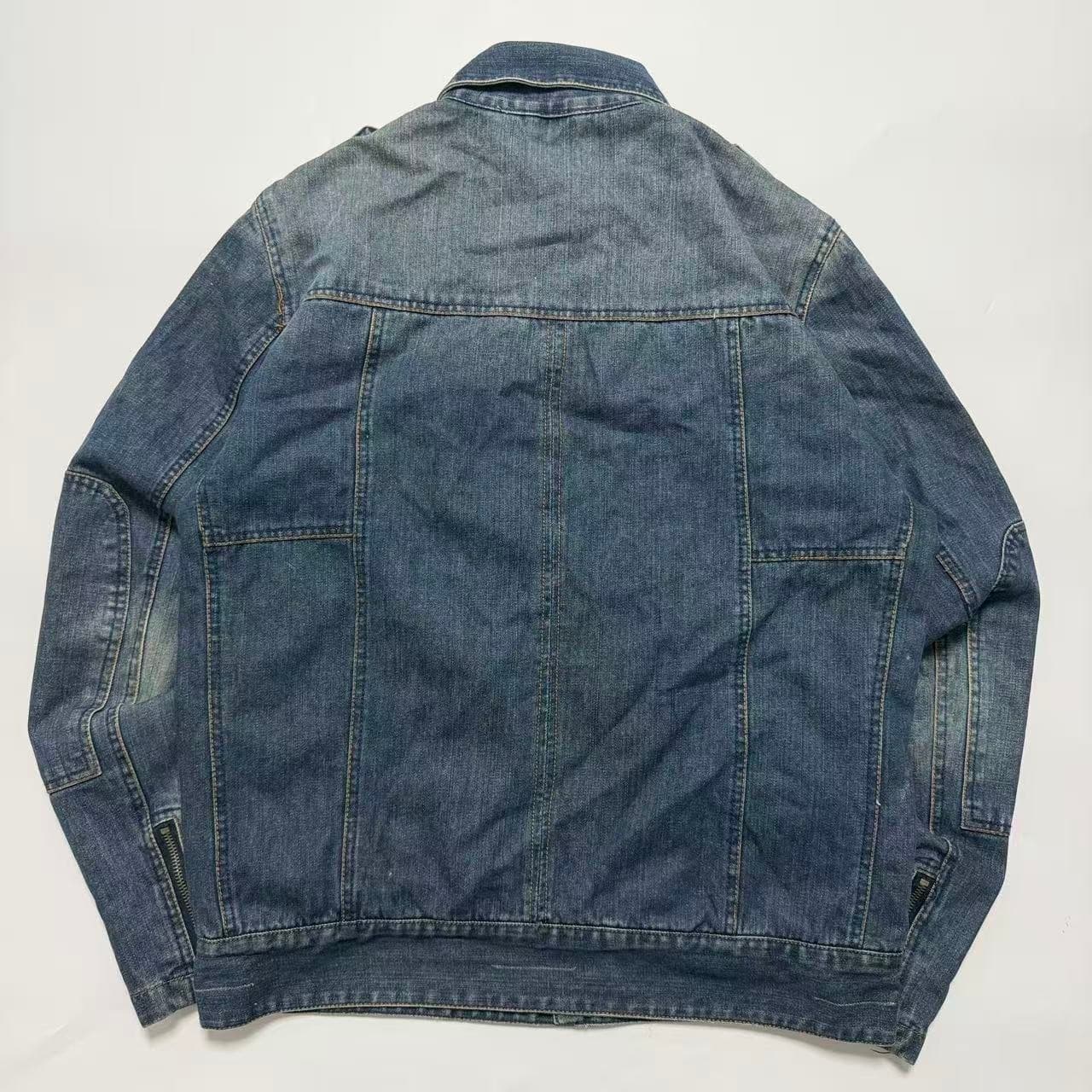 Vintage 2000s No.8 Road Denim Utility Jacket — photo 2 of 6