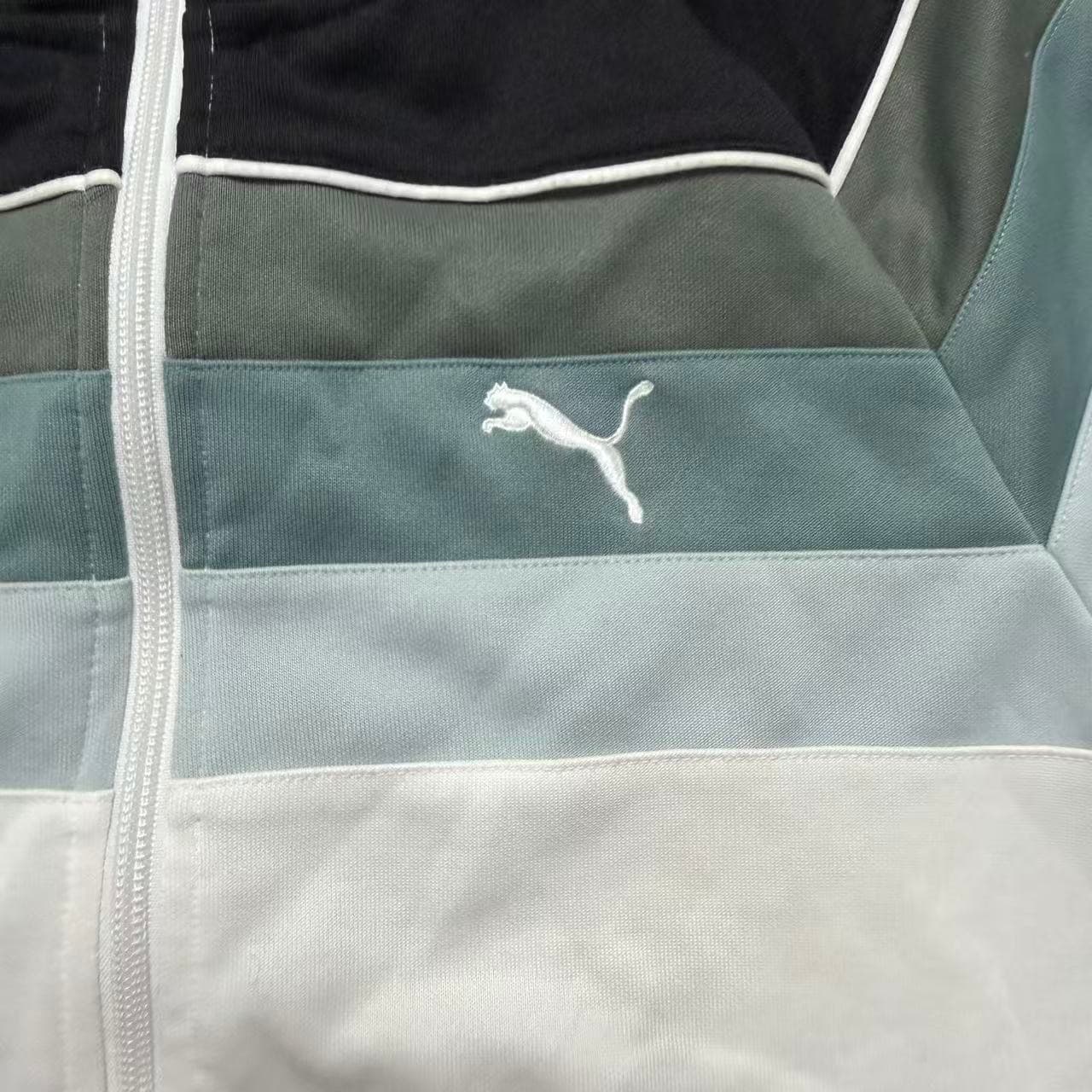 Vintage 2000s Puma Colorblock Track Jacket — photo 6 of 9