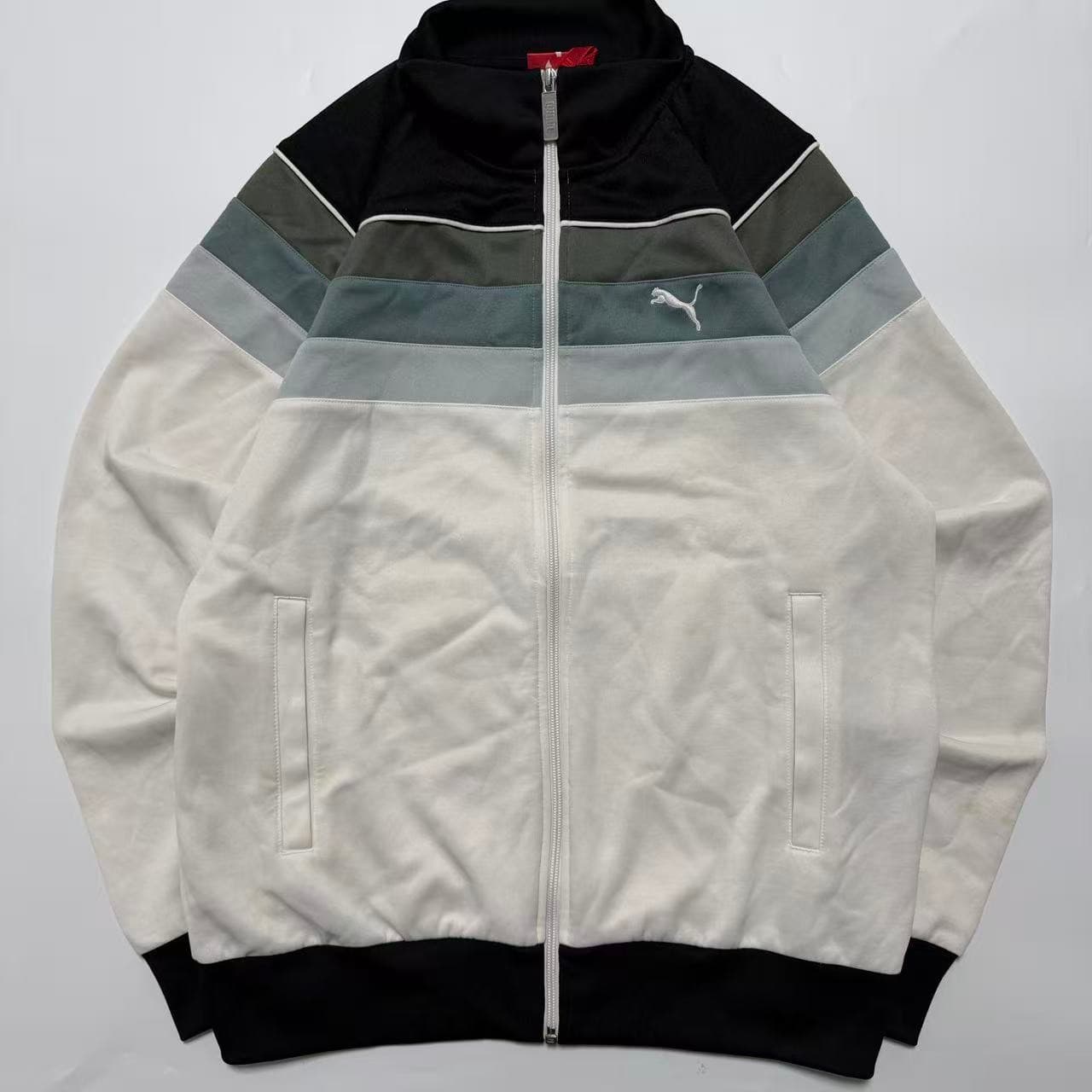 Vintage 2000s Puma Colorblock Track Jacket — photo 1 of 9