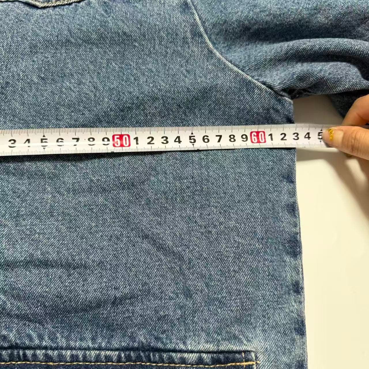 Vintage 2000s Release Pull&Bear Sherpa-Lined Denim Jacket — photo 5 of 7