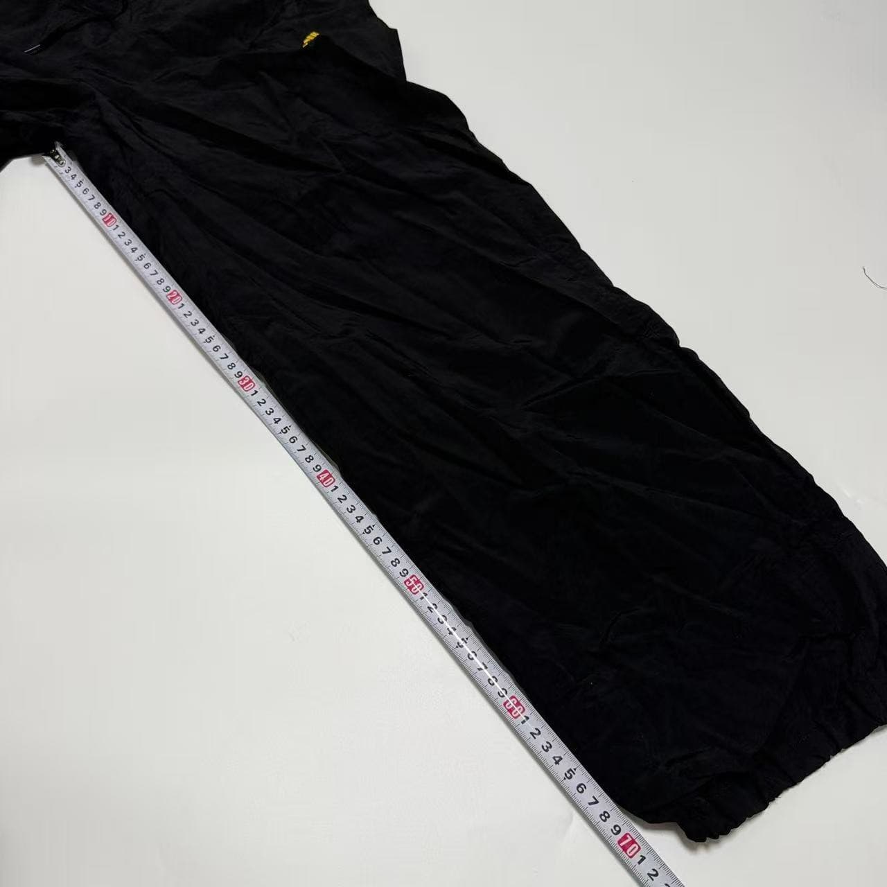 Vintage Adidas Black Nylon Track Pants — photo 6 of 9