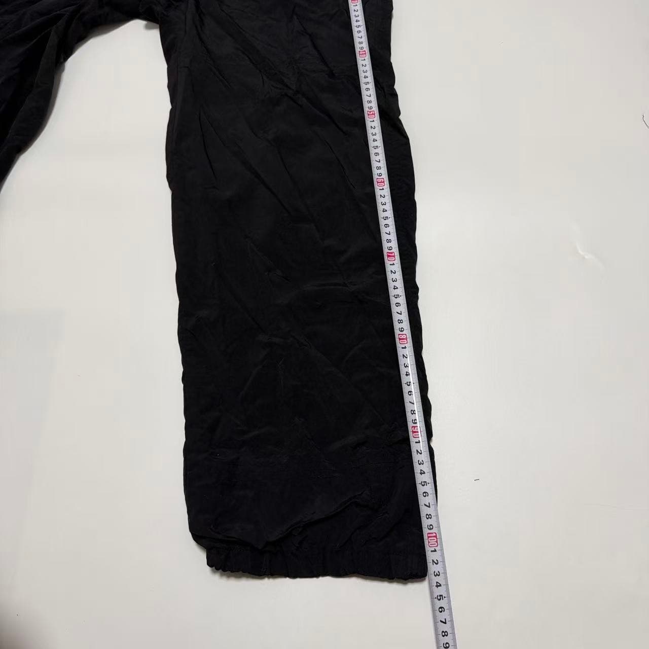 Vintage Adidas Black Nylon Track Pants — photo 8 of 9