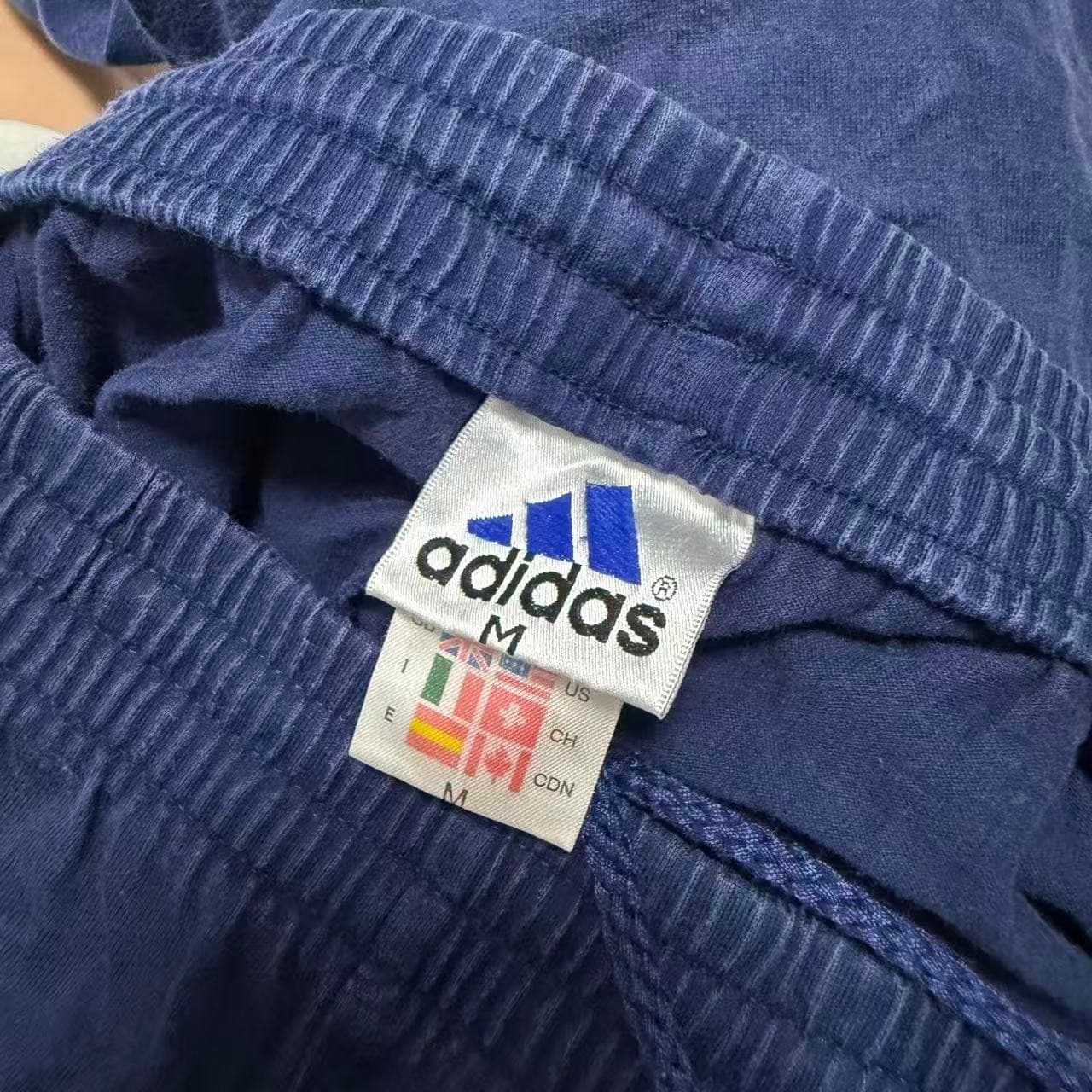 Vintage Adidas Navy Blue Embroidered Sweatpants — photo 2 of 11
