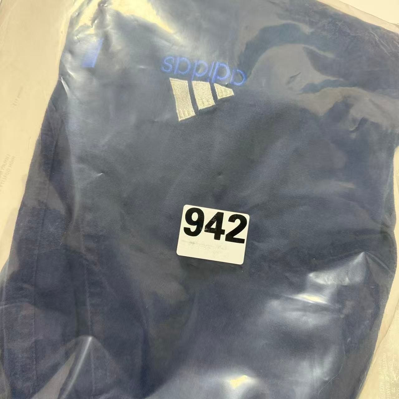 Vintage Adidas Navy Blue Embroidered Sweatpants — photo 11 of 11