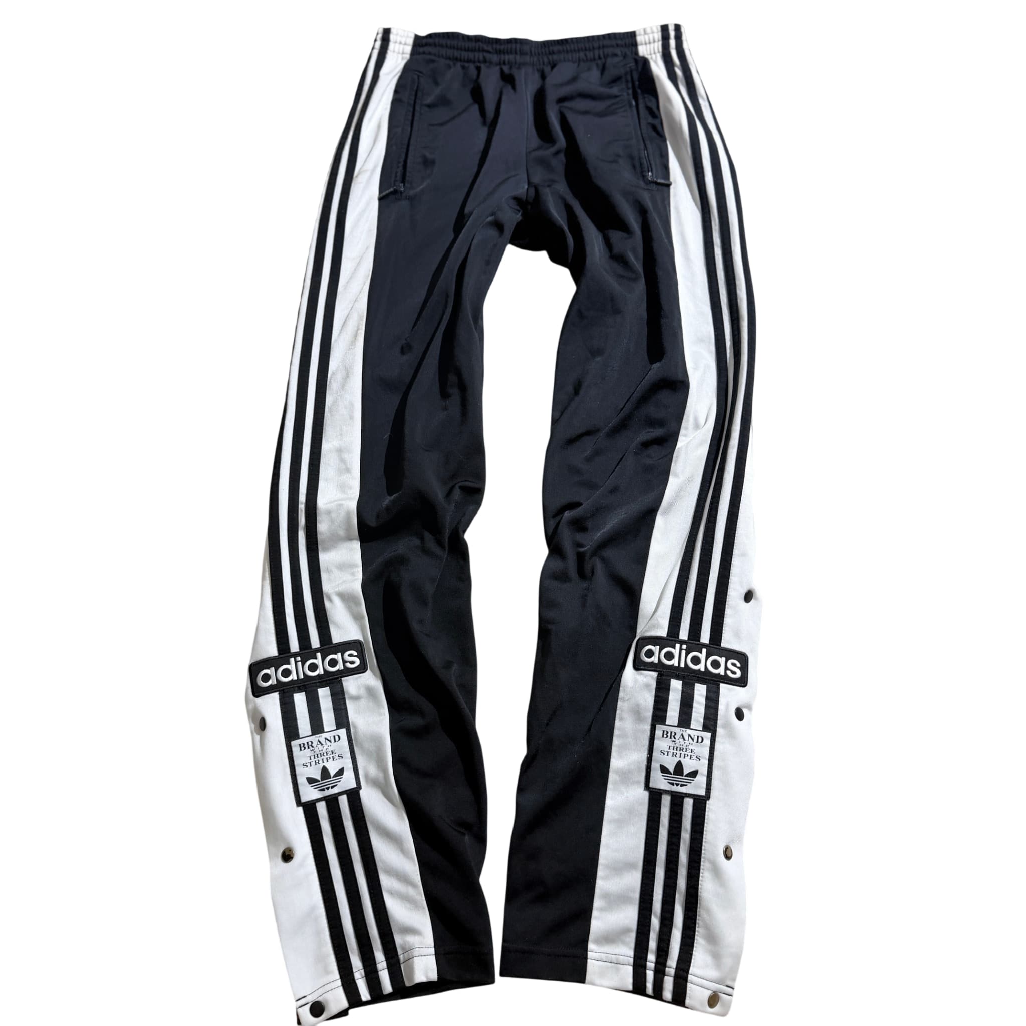 Vintage Adidas Originals Adibreak Tearaway Track Pants Black — photo 1 of 8