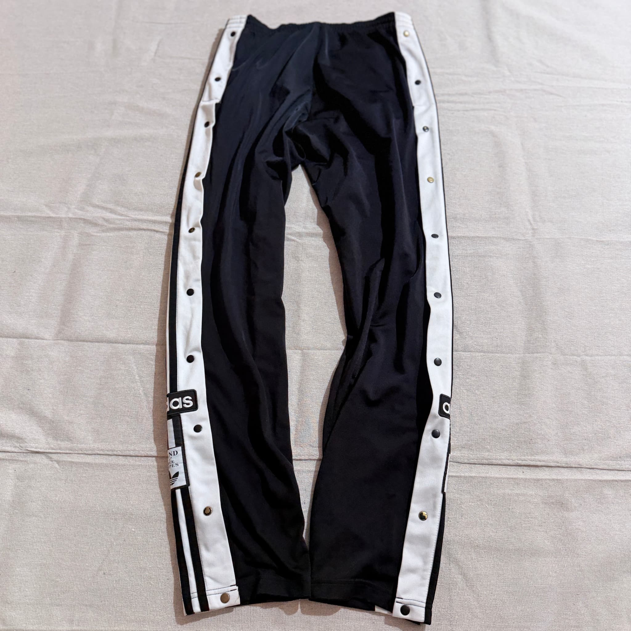 Vintage Adidas Originals Adibreak Tearaway Track Pants Black — photo 6 of 8