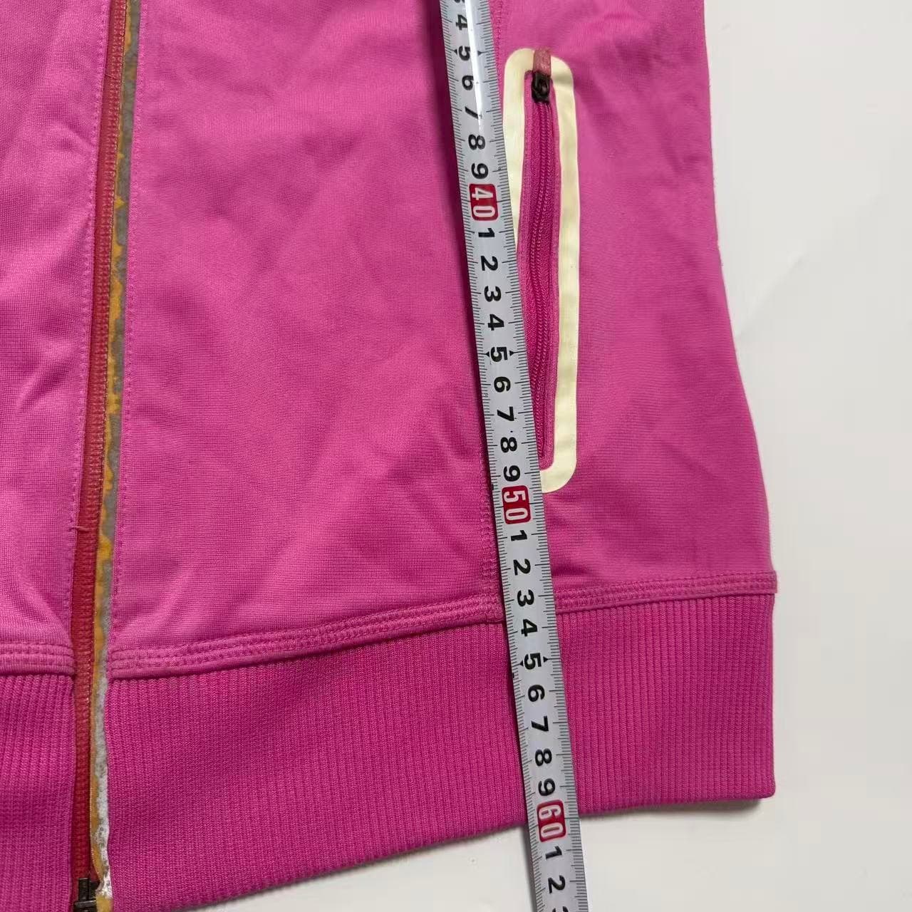 Vintage Adidas Pink Track Jacket Women's Large — photo 7 of 9