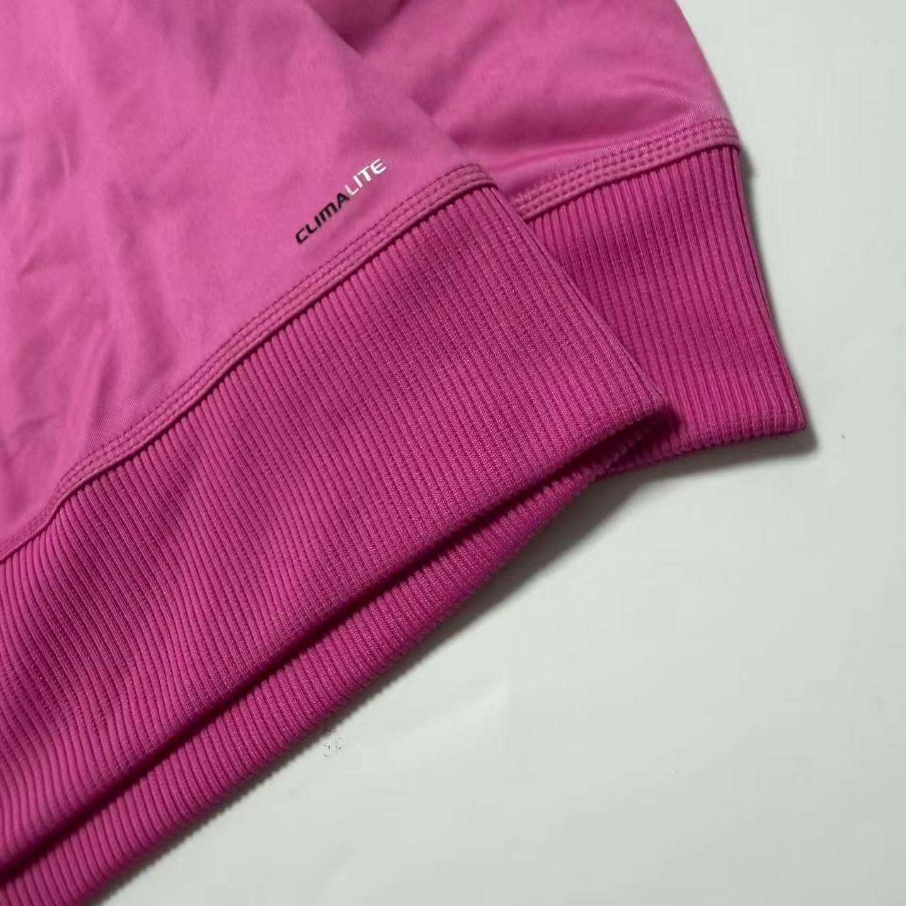 Vintage Adidas Pink Track Jacket Women's Large — photo 3 of 9