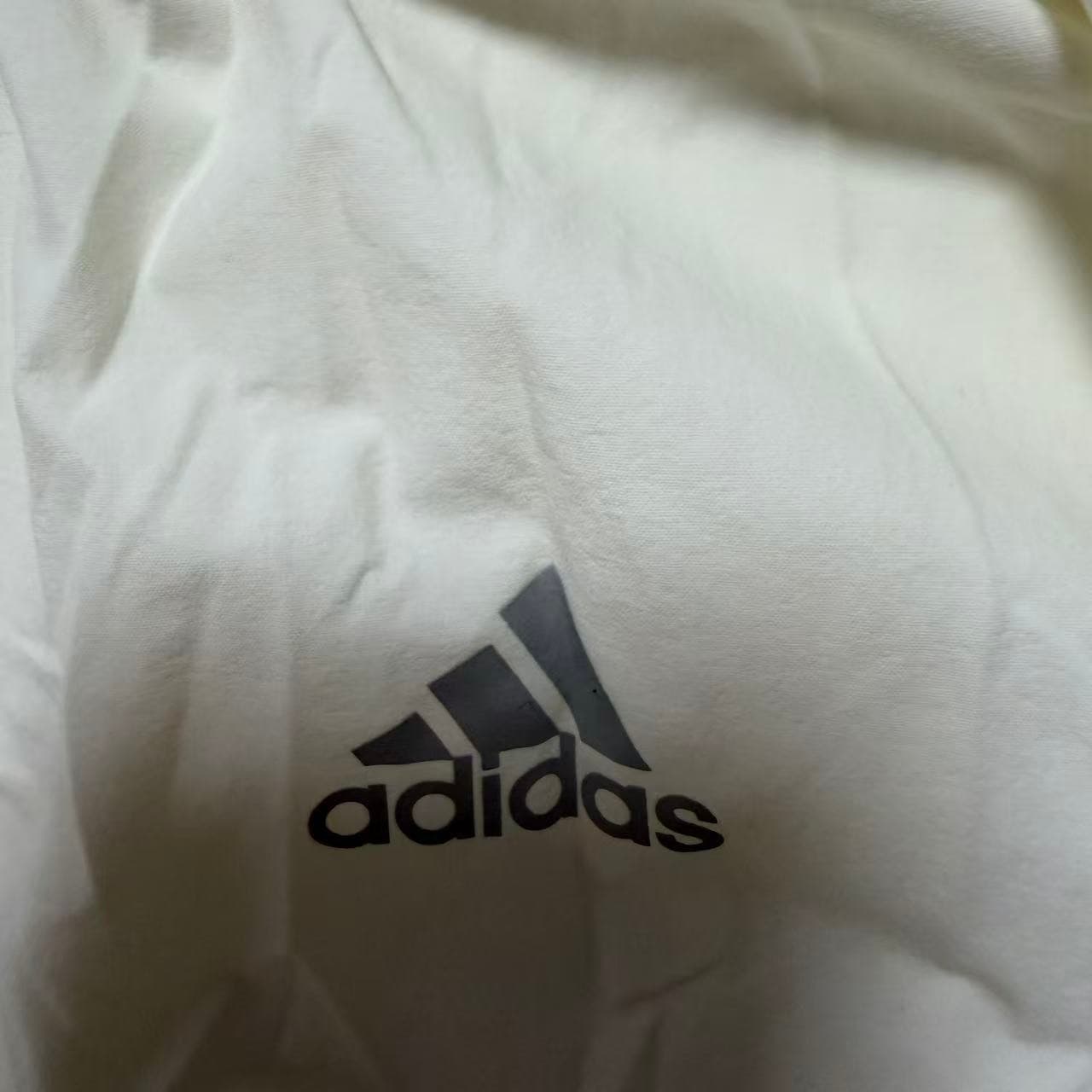 Vintage Adidas White Lightweight Bomber Jacket — photo 4 of 6