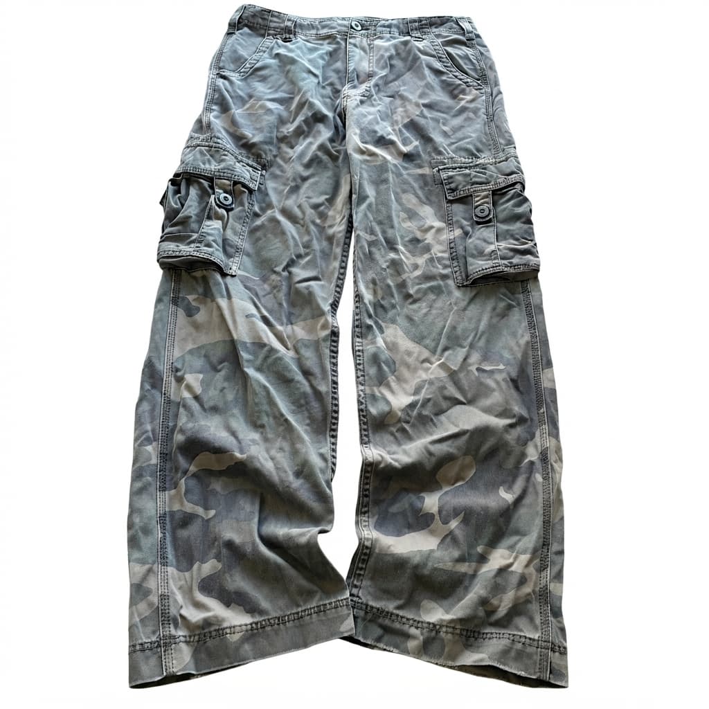 Vintage Camouflage Cargo Pants — photo 1 of 7