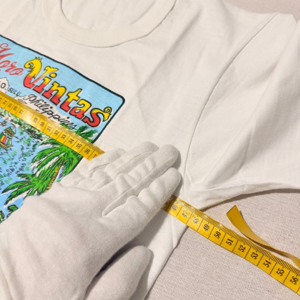 Vintage Crispa Moro Vintas Jolo Sulu Philippines Graphic T-Shirt White XL — photo 4 of 7