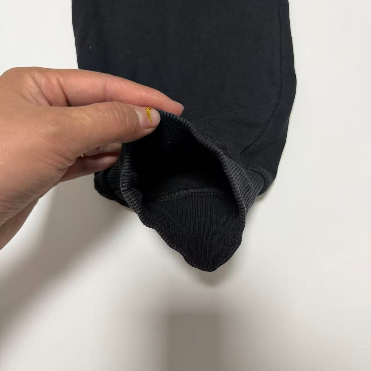 Vintage Evisu Black Jogger Sweatpants — photo 7 of 12