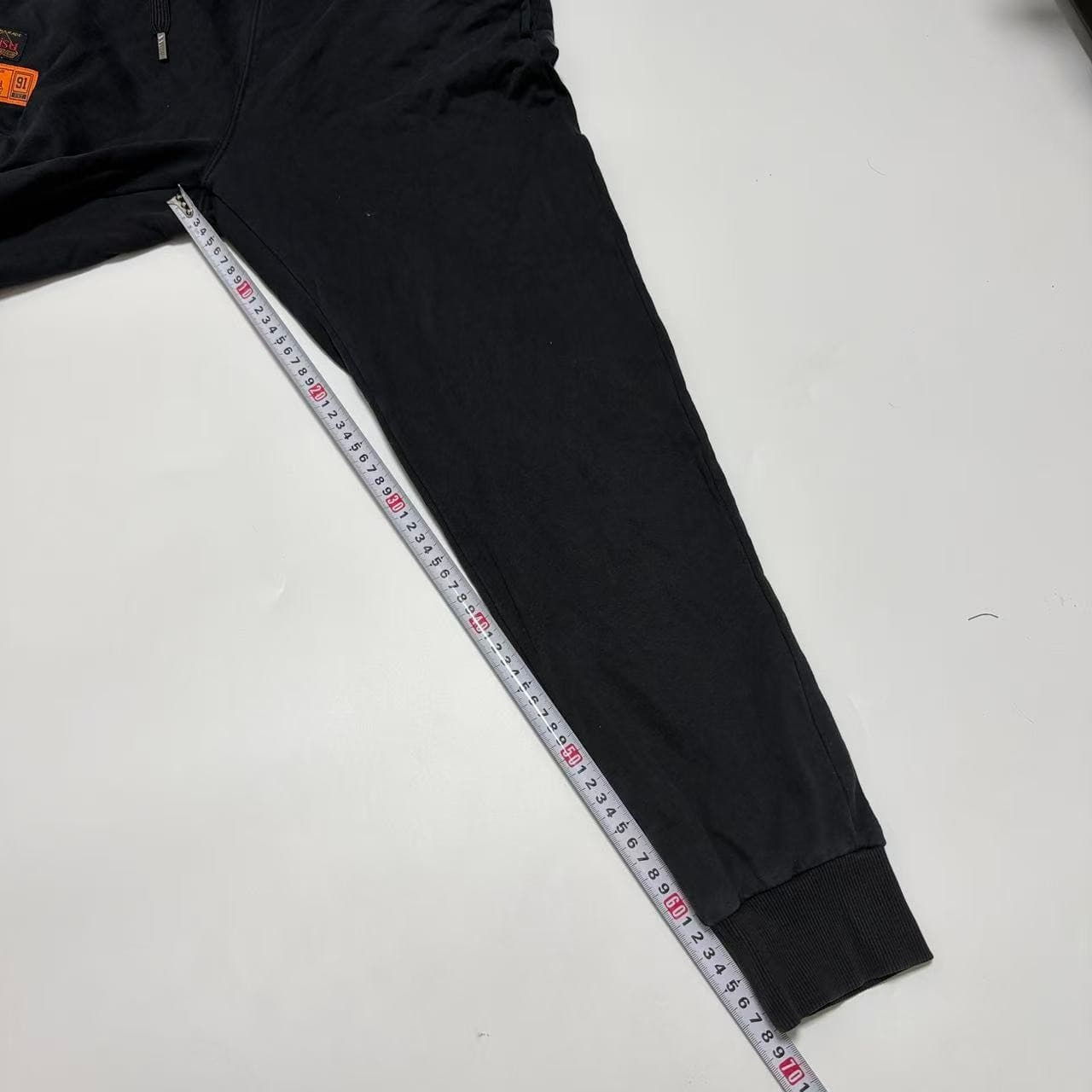 Vintage Evisu Black Jogger Sweatpants — photo 8 of 12