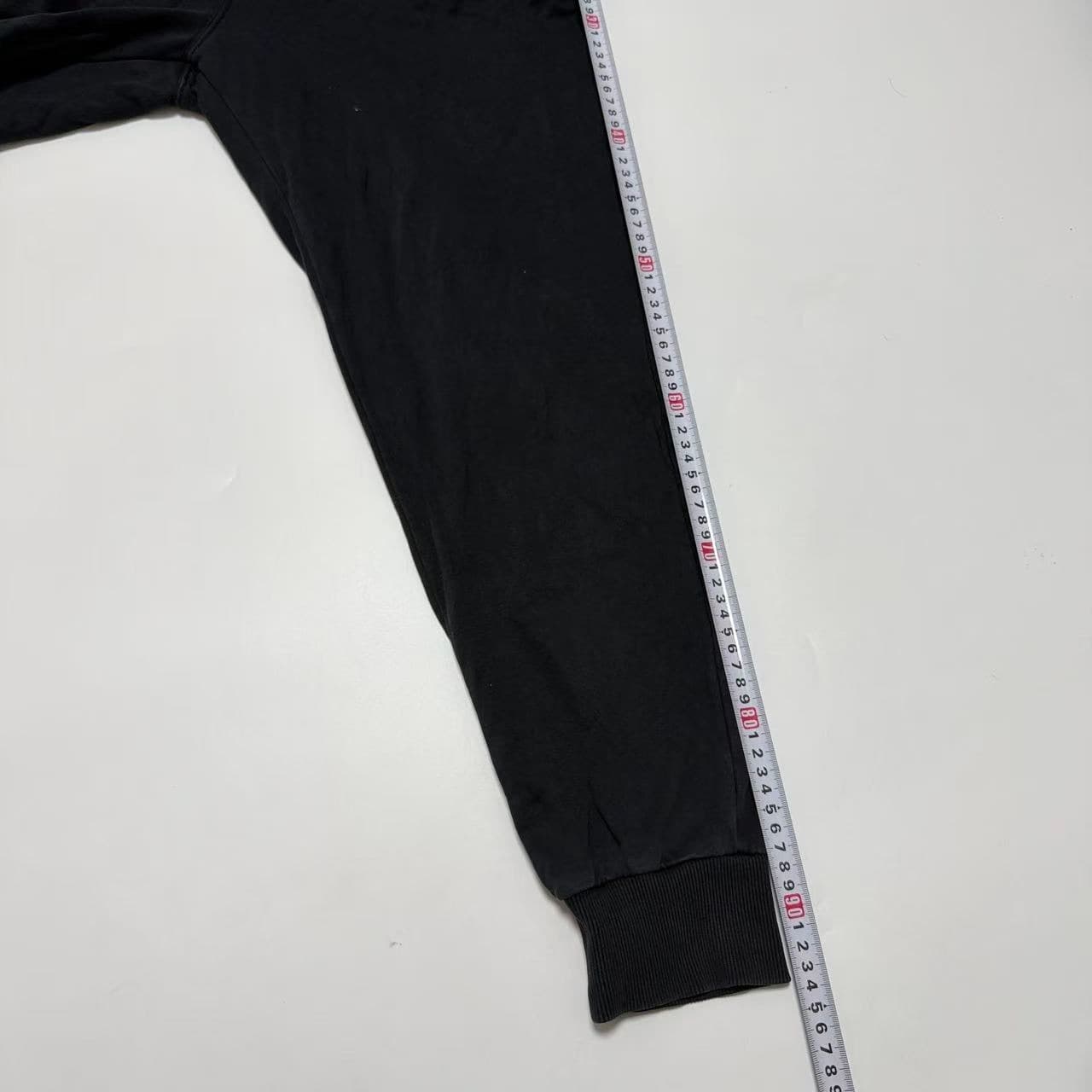 Vintage Evisu Black Jogger Sweatpants — photo 9 of 12