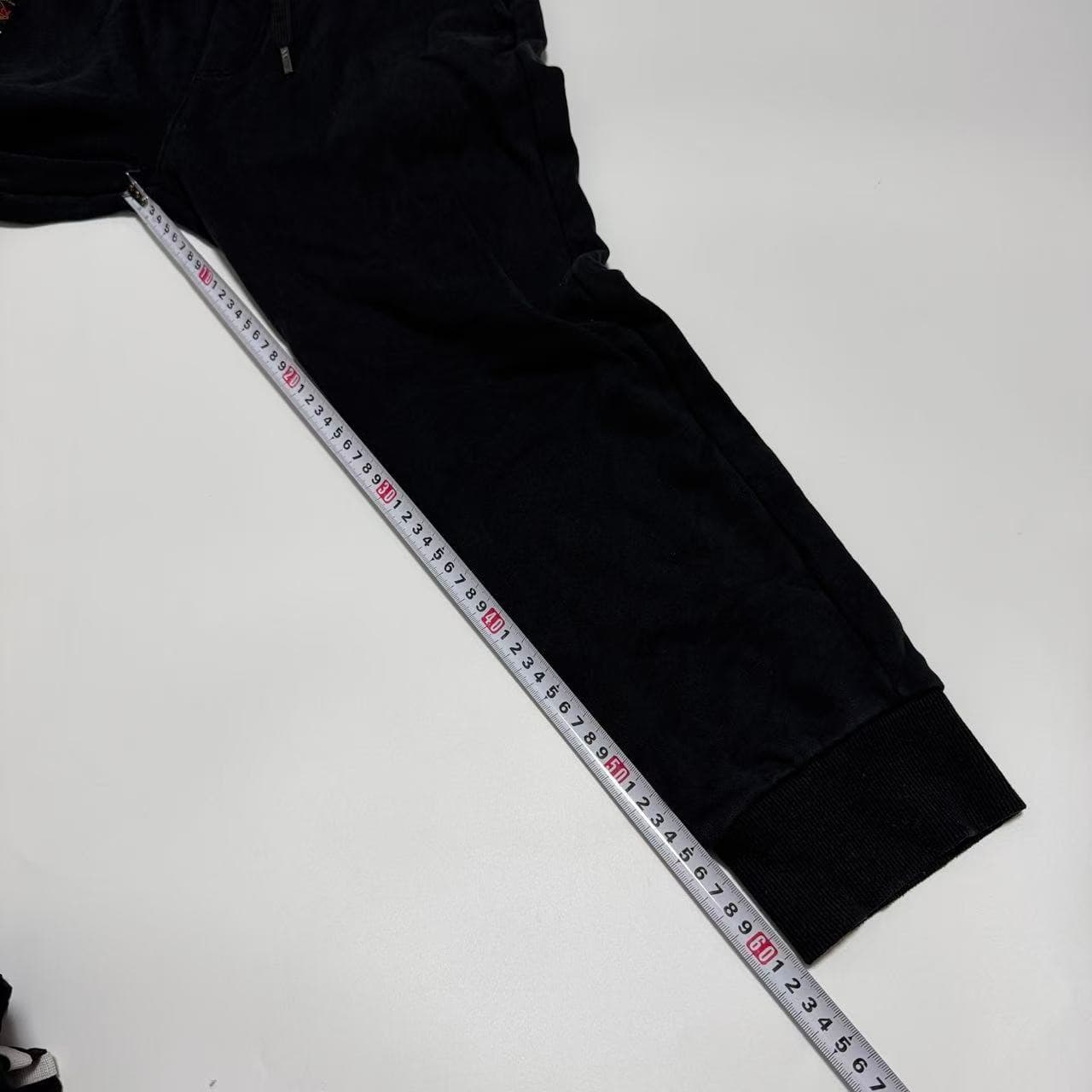 Vintage Evisu Black Sweatpants Logo Patch — photo 9 of 12