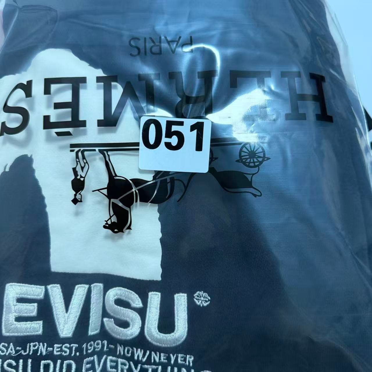 Vintage Evisu Black Sweatpants Logo Patch — photo 12 of 12
