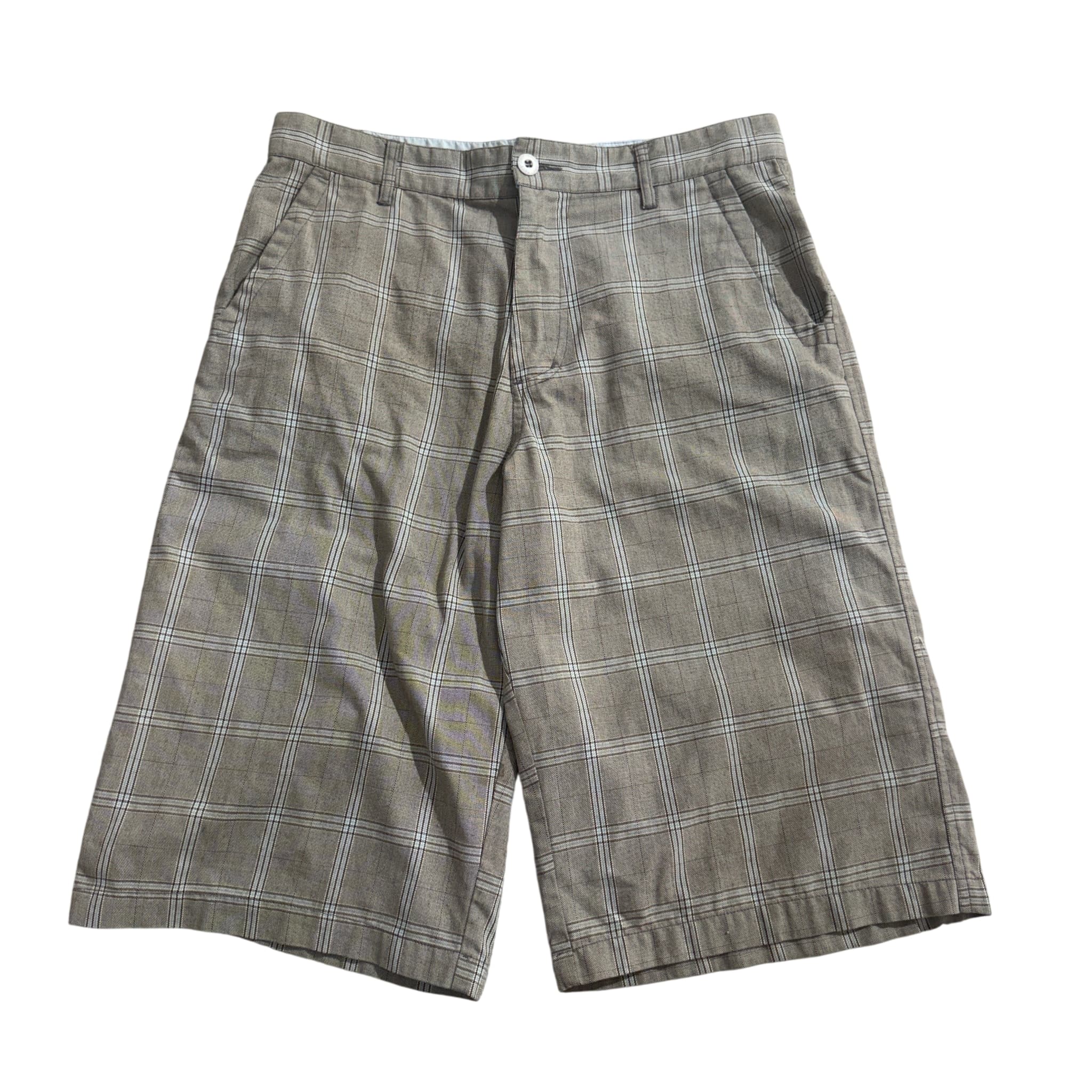 Vintage Jay Jays Plaid Bermuda Shorts Brown — photo 1 of 7