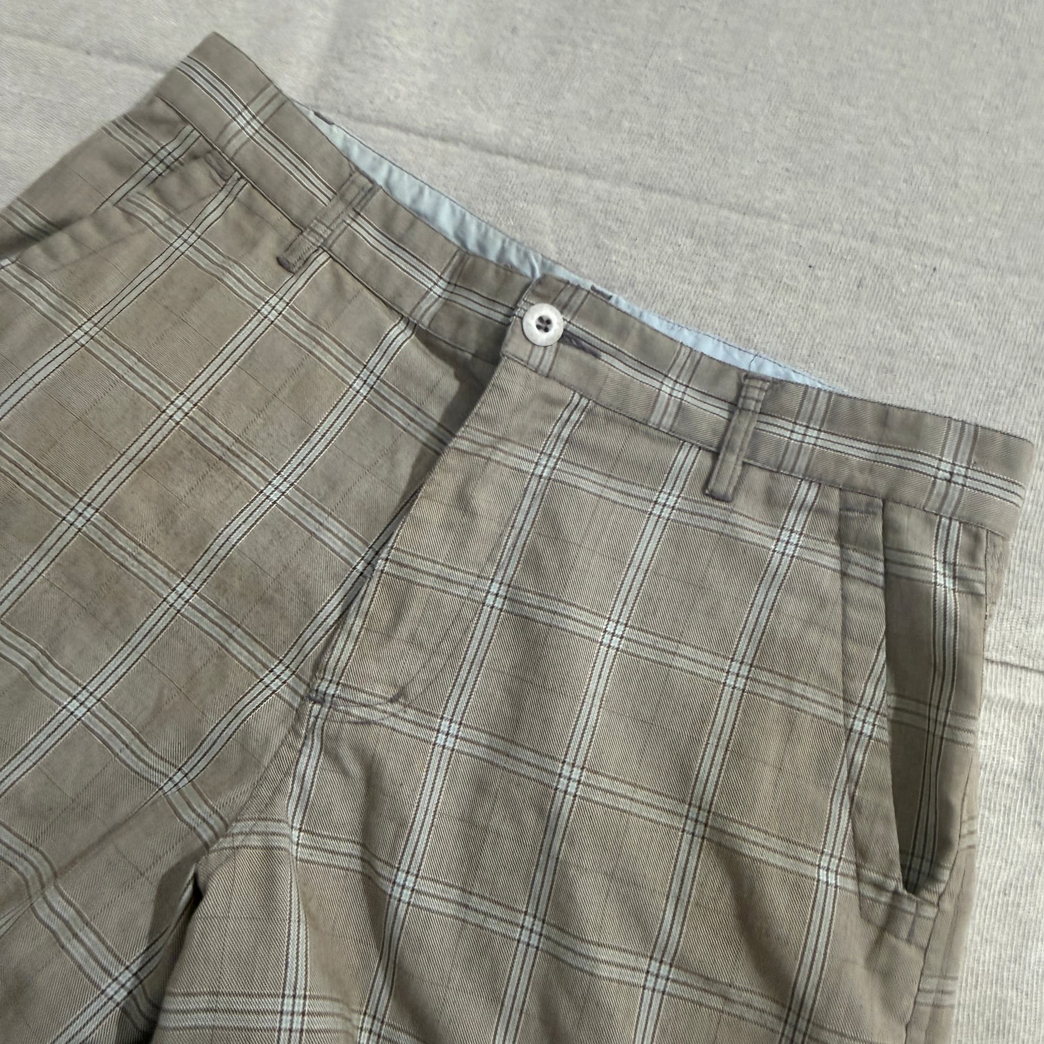 Vintage Jay Jays Plaid Bermuda Shorts Brown — photo 3 of 7