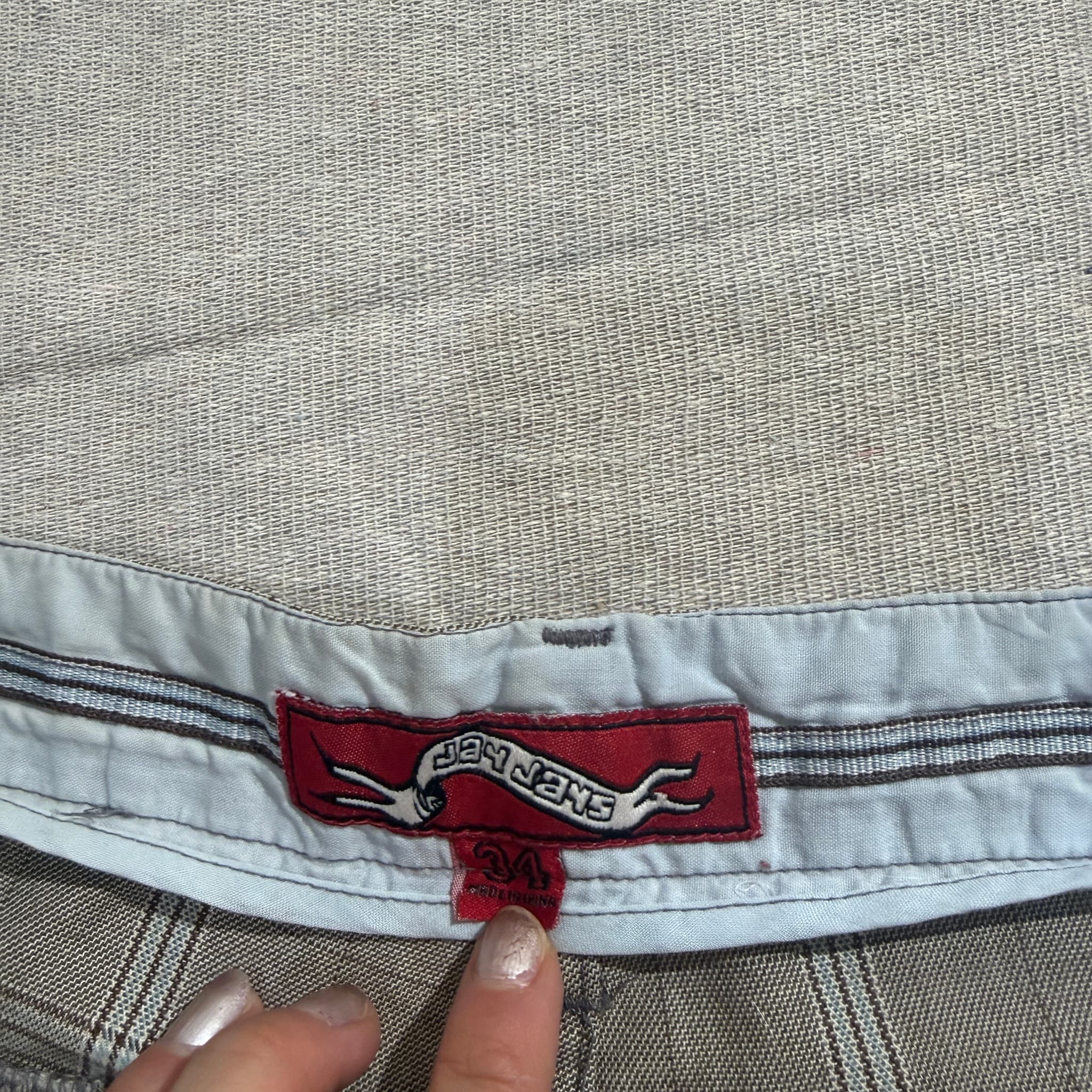 Vintage Jay Jays Plaid Bermuda Shorts Brown — photo 4 of 7