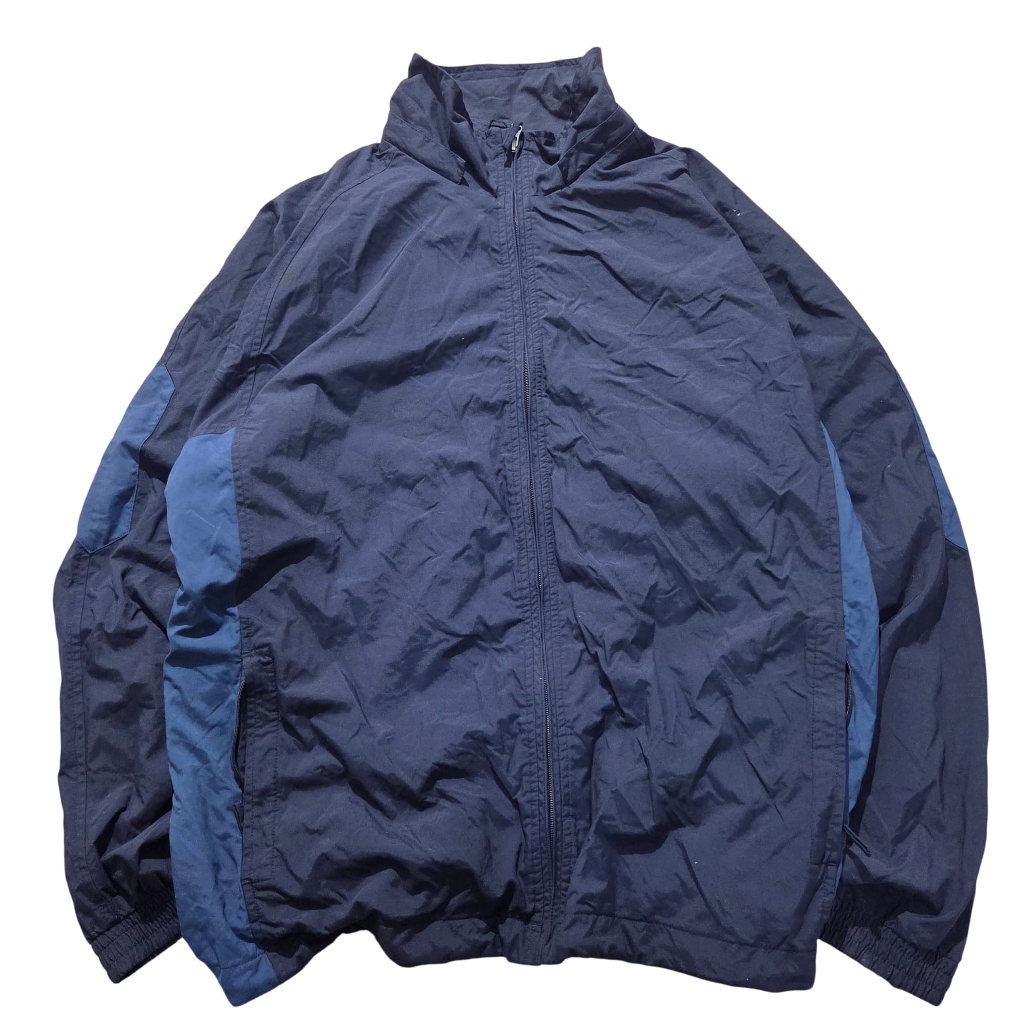 Vintage Kappa Navy Blue Lightweight Windbreaker Jacket — photo 1 of 8
