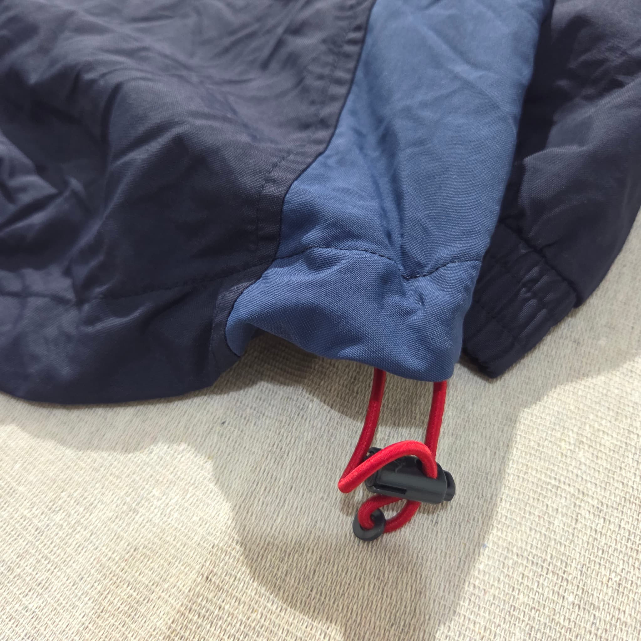 Vintage Kappa Navy Blue Lightweight Windbreaker Jacket — photo 7 of 8