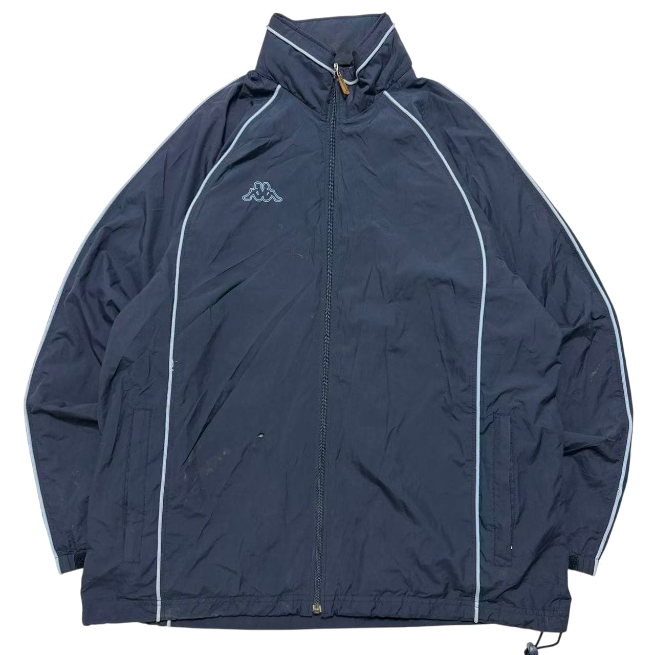 Vintage Kappa Navy Blue Track Jacket Size L — photo 1 of 8