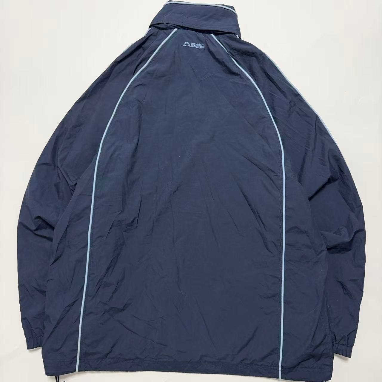 Vintage Kappa Navy Blue Track Jacket Size L — photo 2 of 8