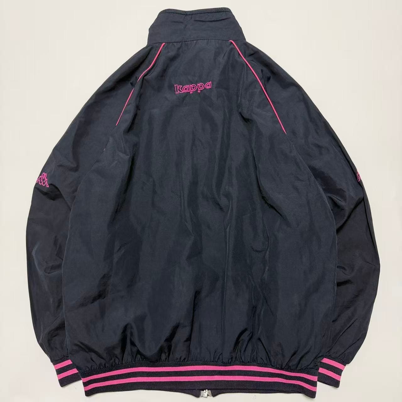 Vintage Kappa Track Jacket Navy Pink Size L — photo 2 of 8
