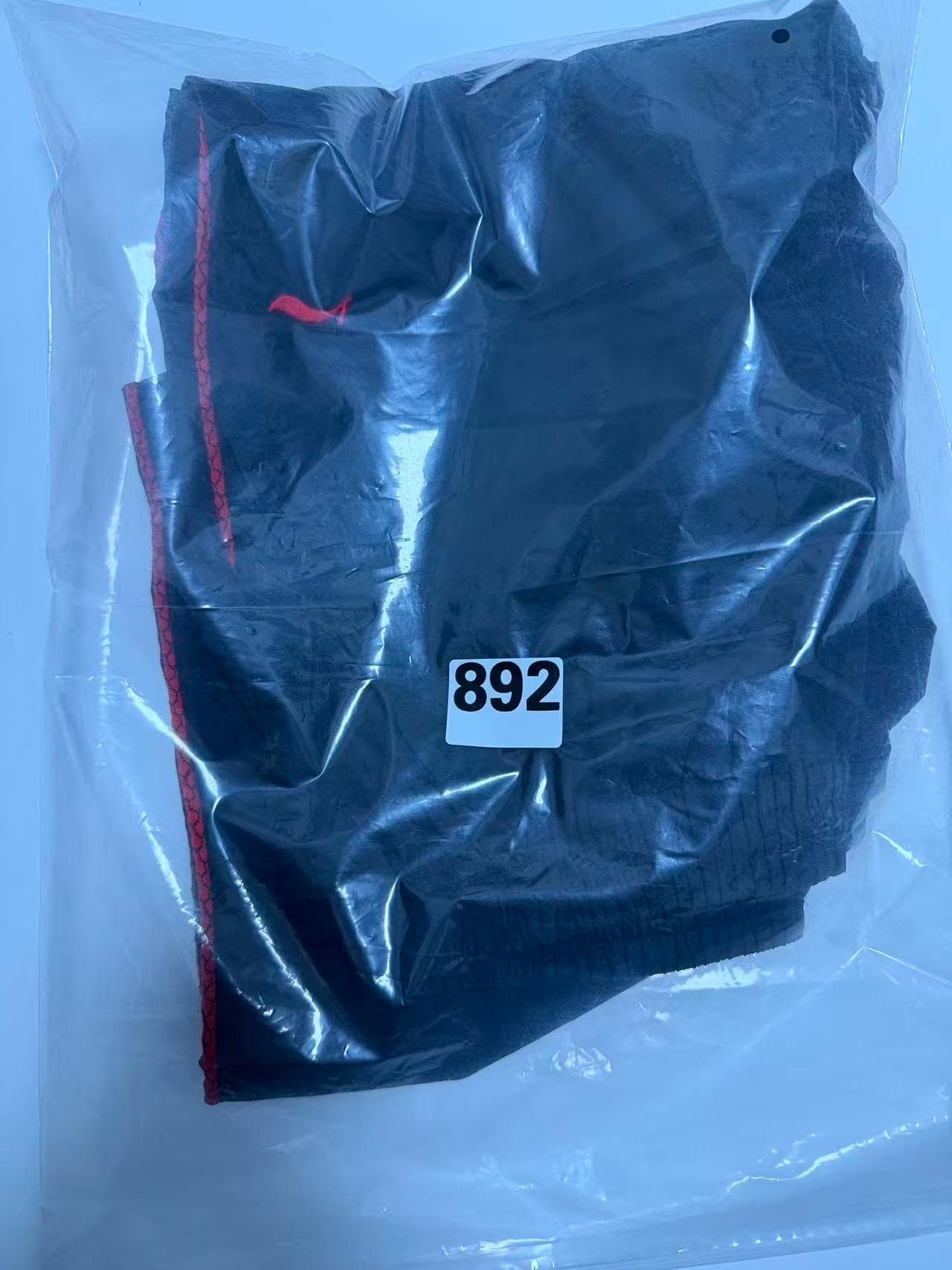 Vintage Li-Ning Nylon Track Pants Black Red Size S — photo 10 of 10